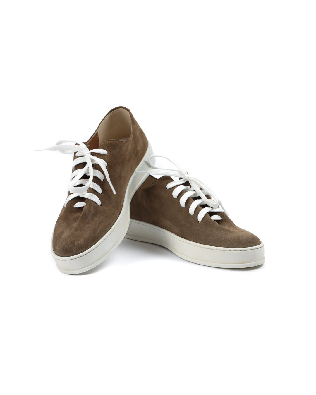 Steph - Sneakers scamosciata fango