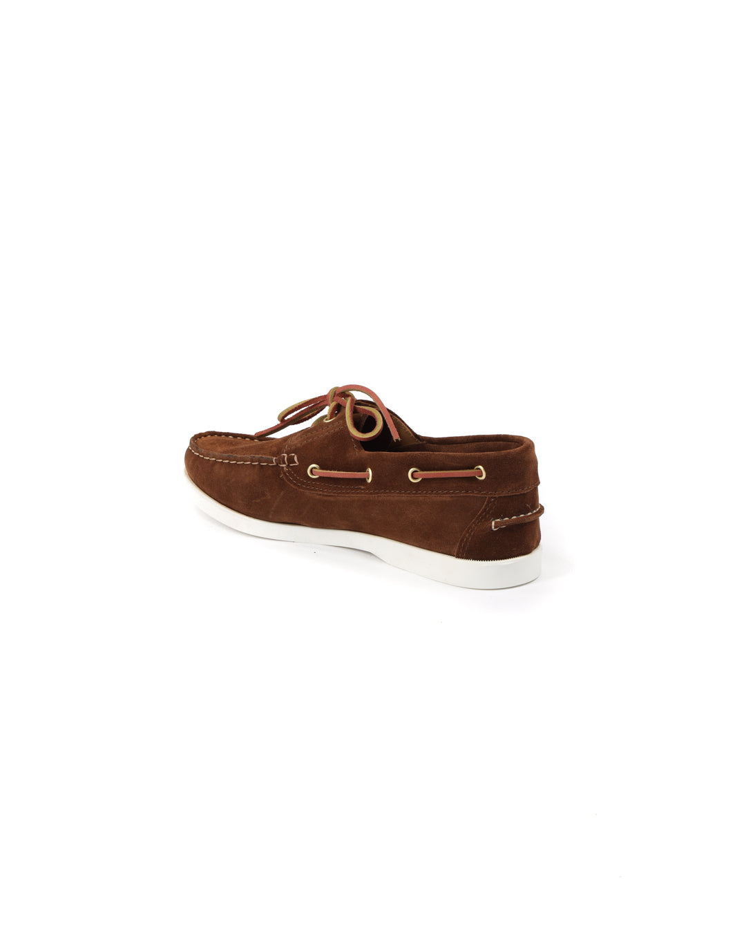 Jimmy - dark brown suede boat