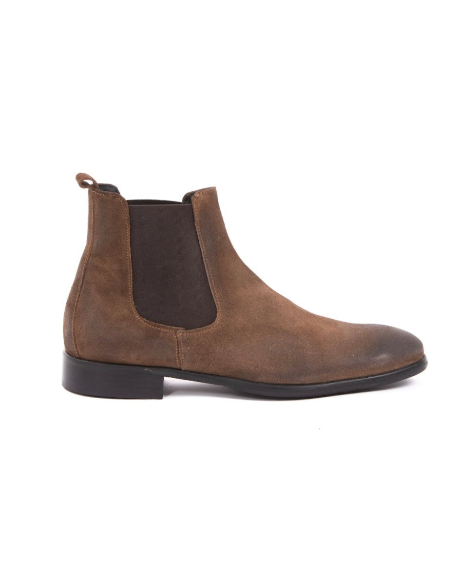 Dre - steppe dirty suede chelsea boots