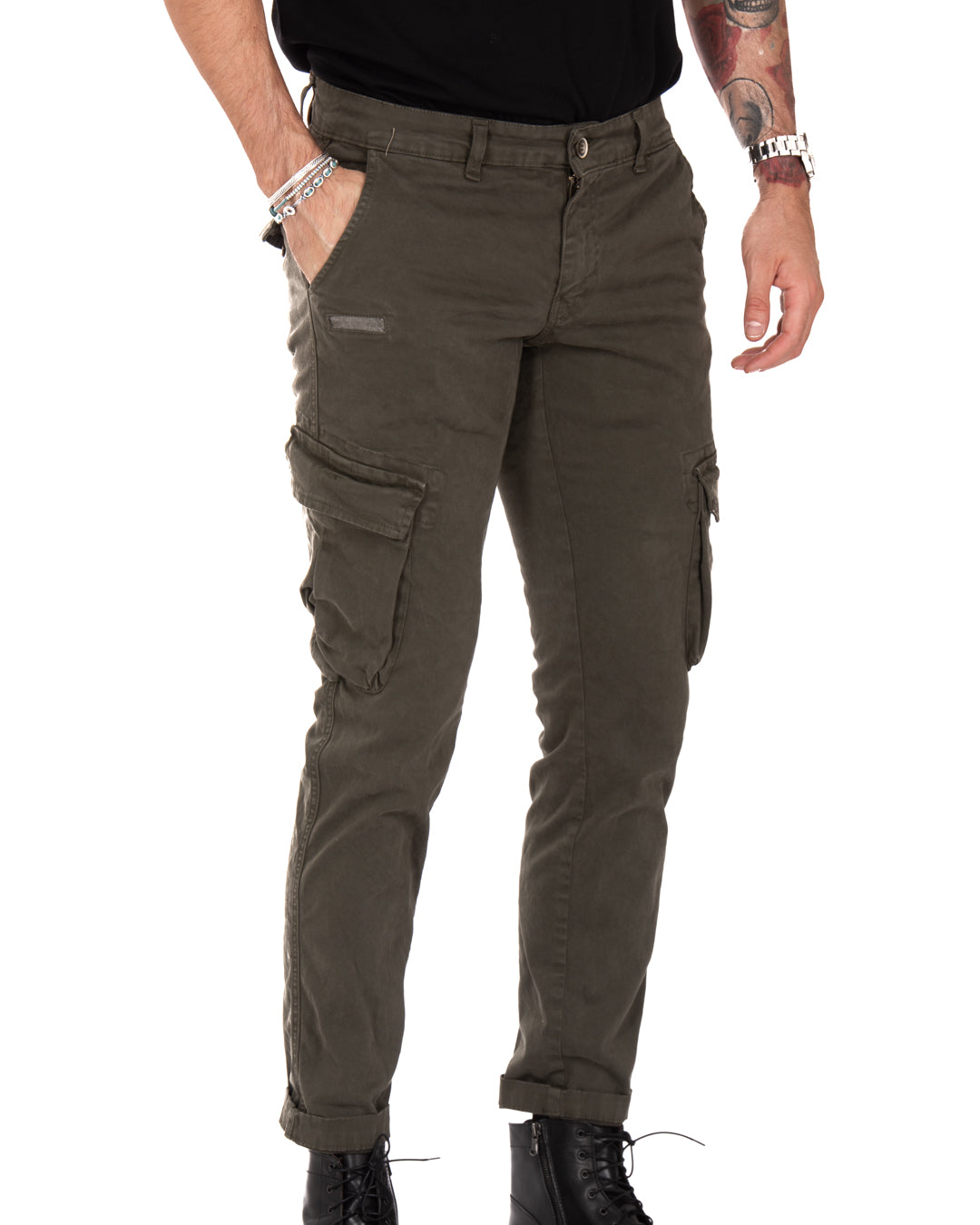 Roy - pantalone cargo militare