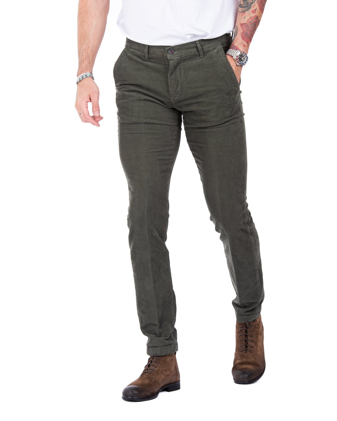 Job - military moleskin trousers