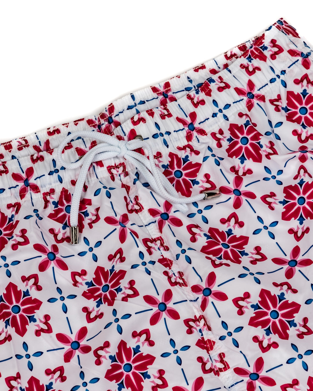 Maillot de bain - Motif faïence rose