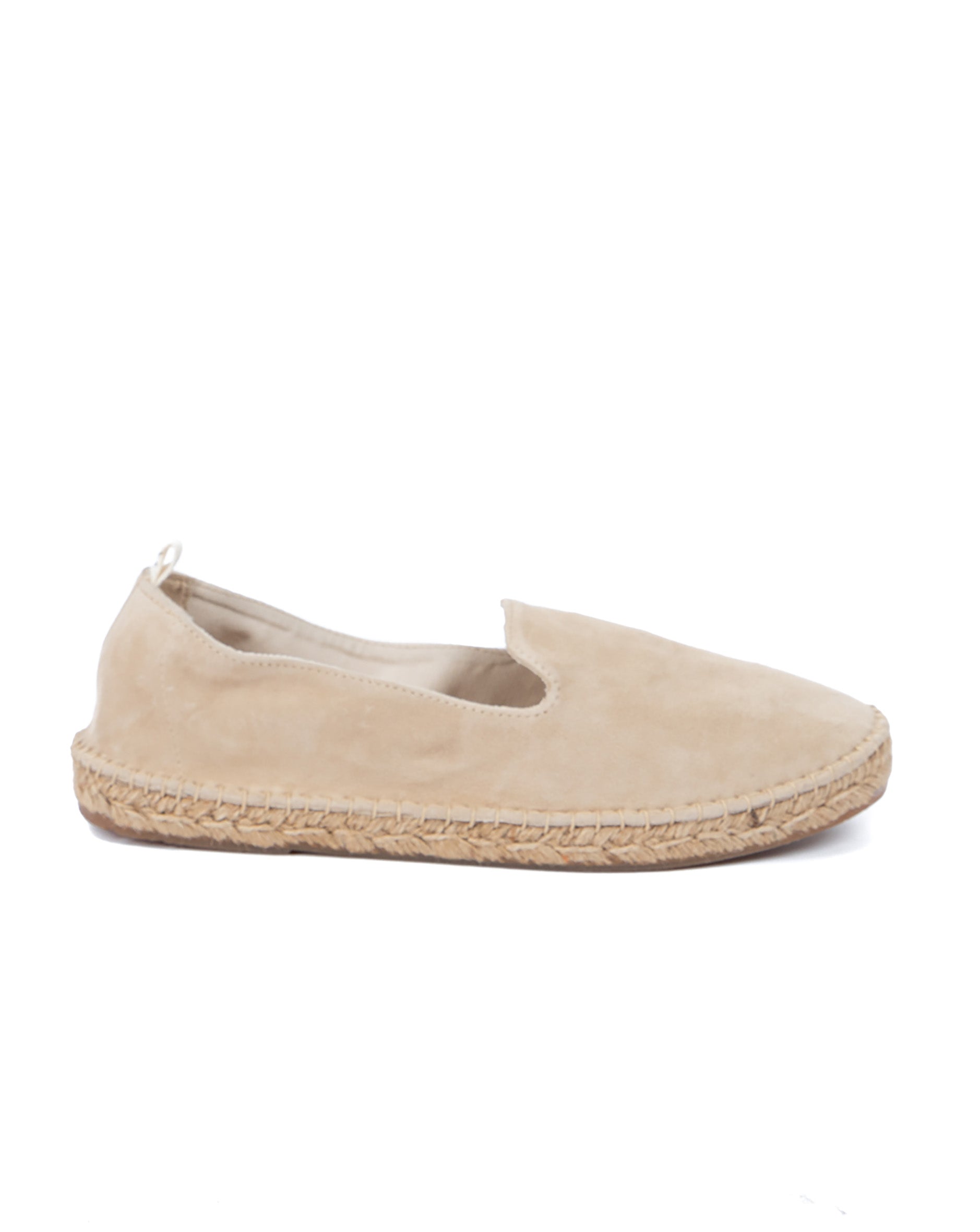 Atene - espadrillas camoscio beige