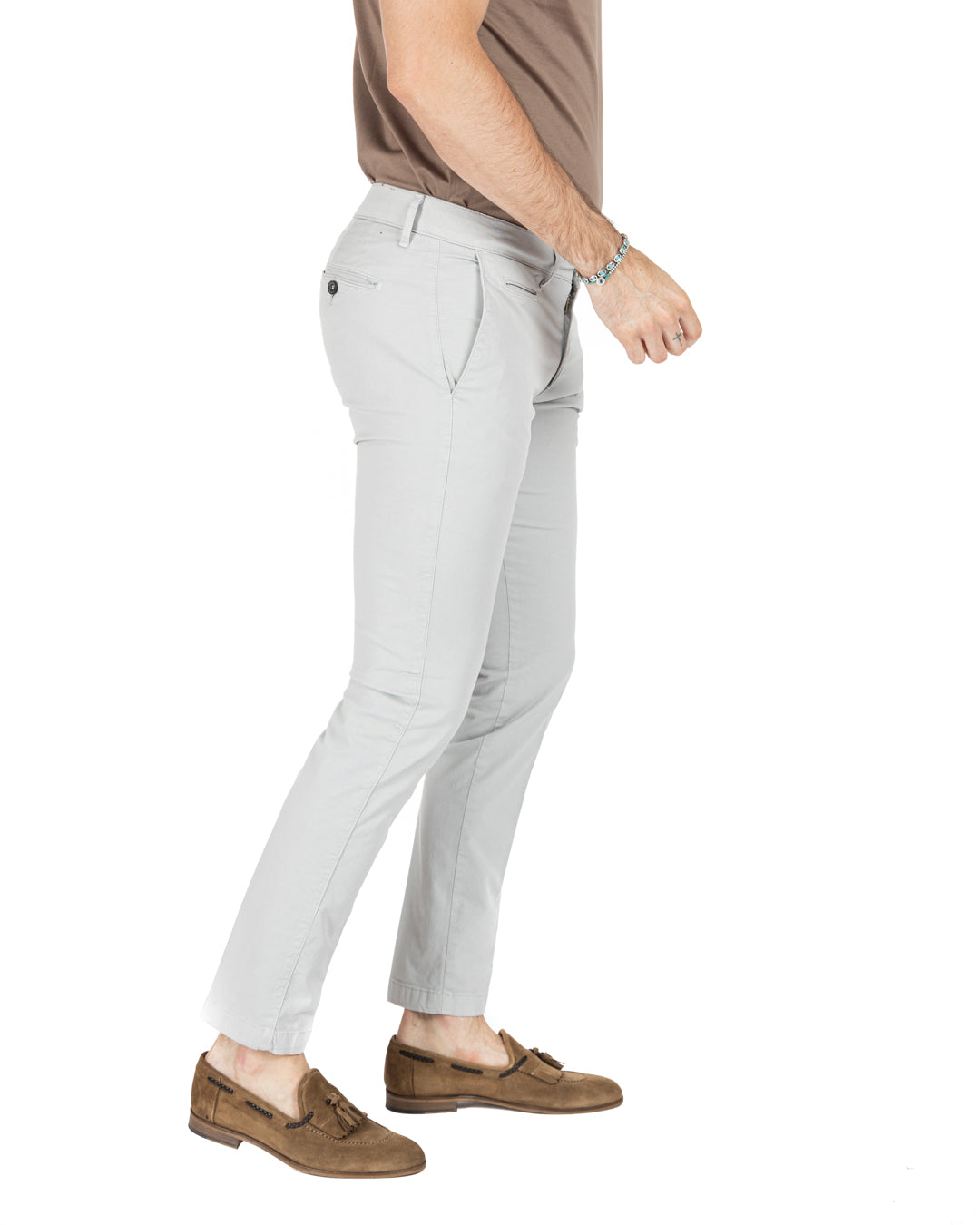 Frank - pantalon basique gris