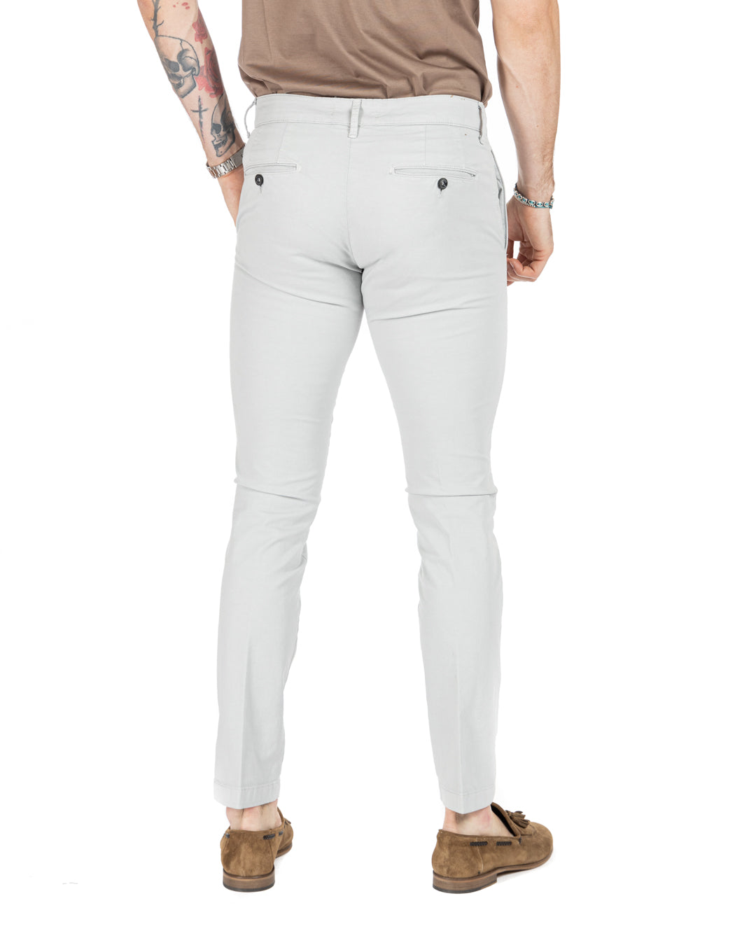 Frank - pantalon basique gris