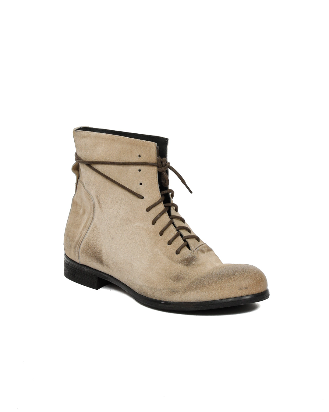 Houston - bottine en daim beige