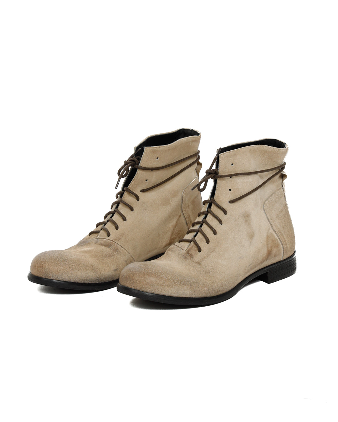 Houston - bottine en daim beige