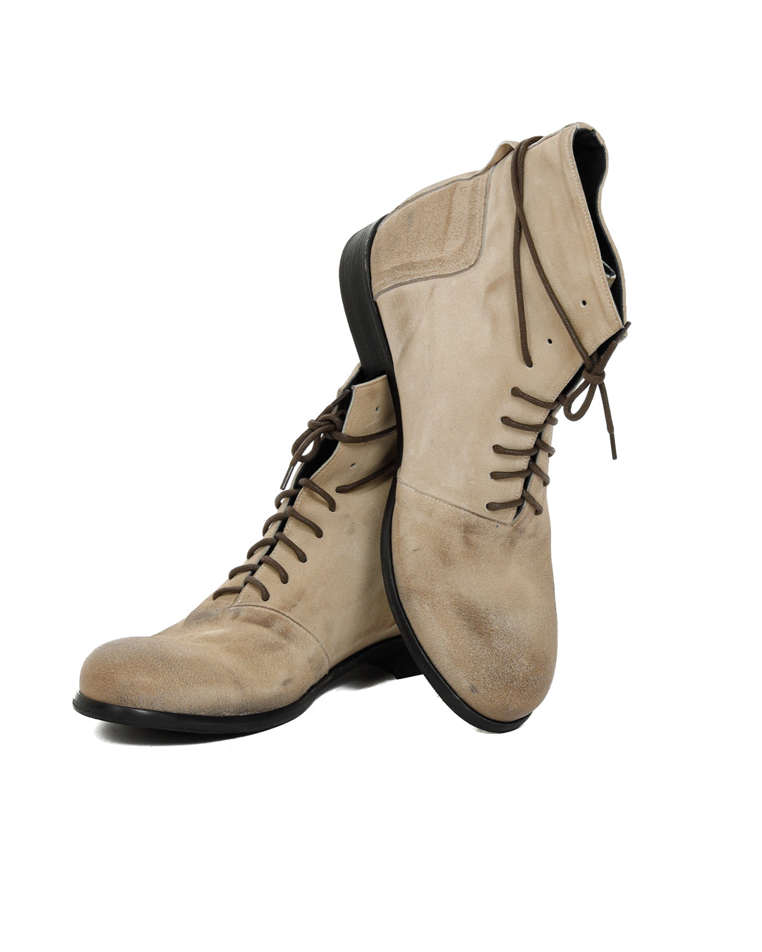 Houston - bottine en daim beige