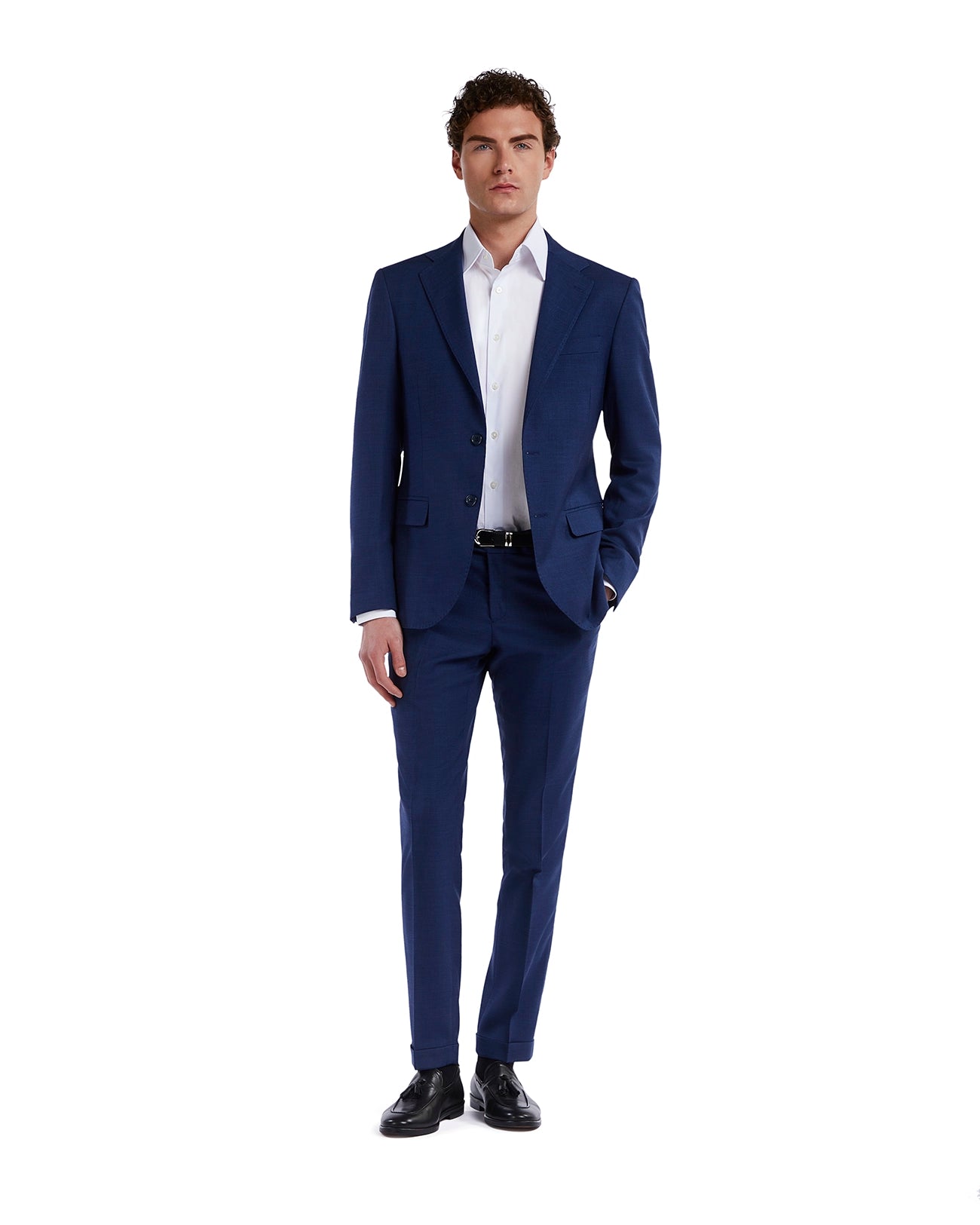 Abito Sydney grisaglia blu