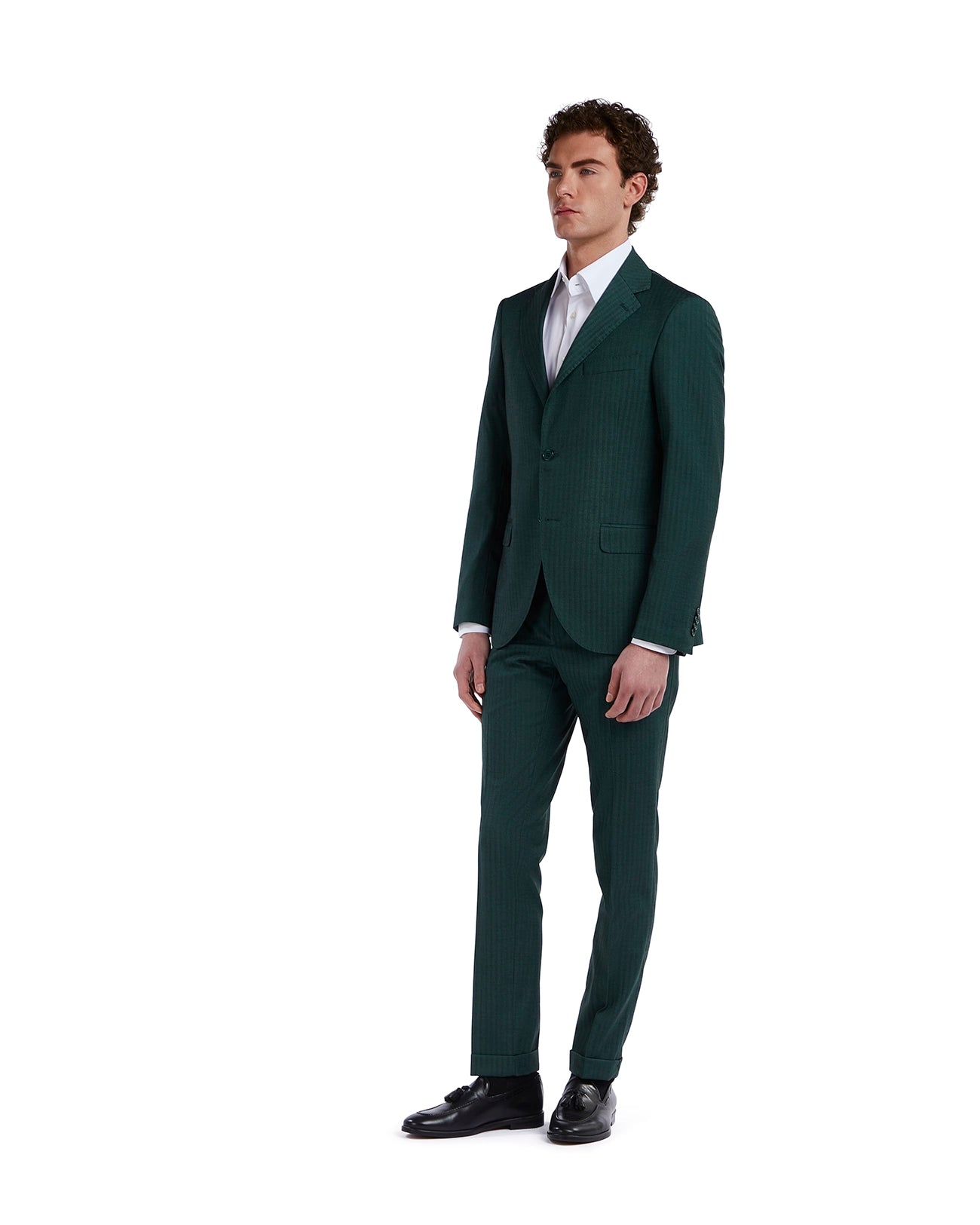 Traje París solaro verde