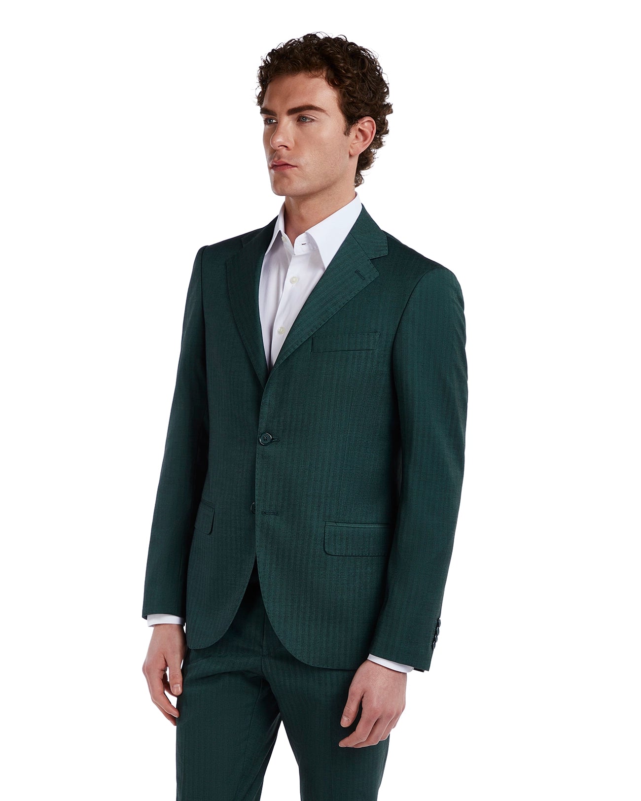 Traje París solaro verde