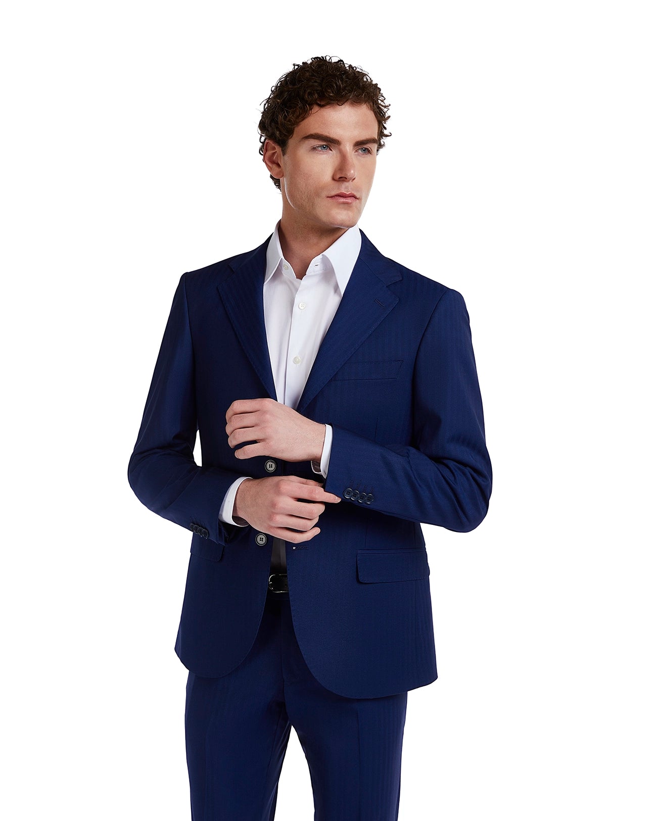 Traje París solar azul