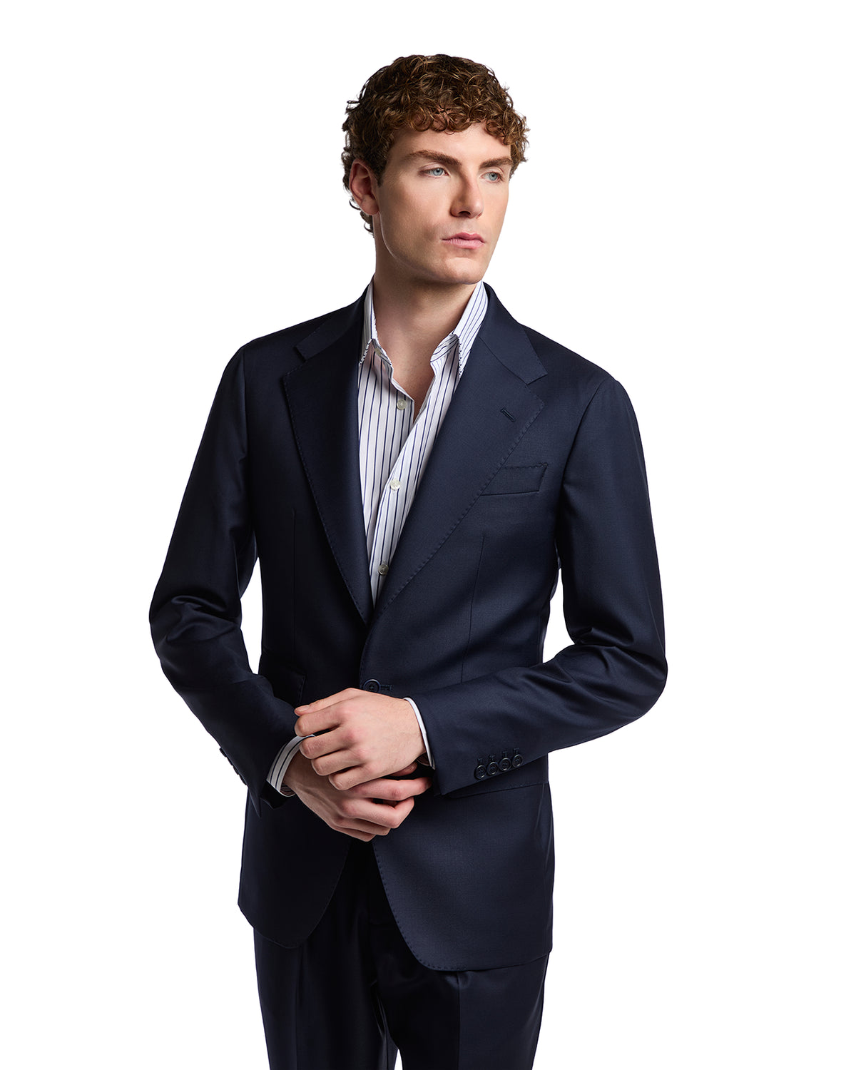 Abito Milano con Alto in lana Perennial Canonico blu