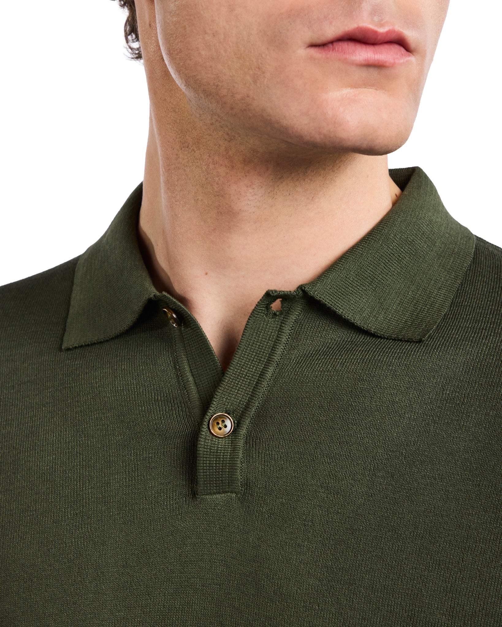 Andrey military cotton polo shirt