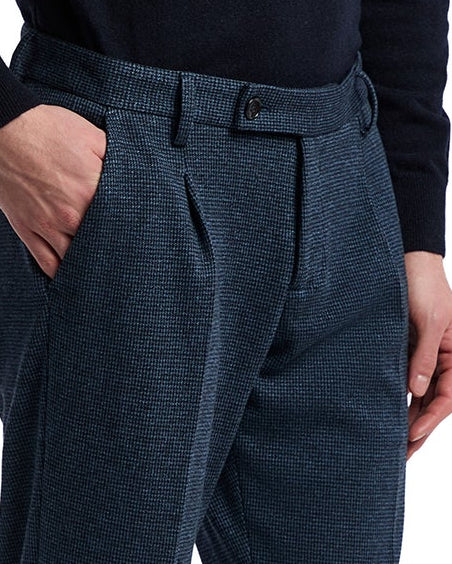Pantalón Campiglio pata de gallo azul