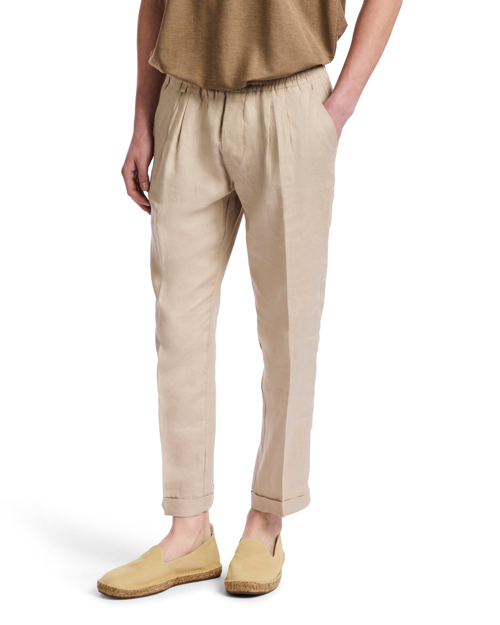 Cary trousers in pure linen string
