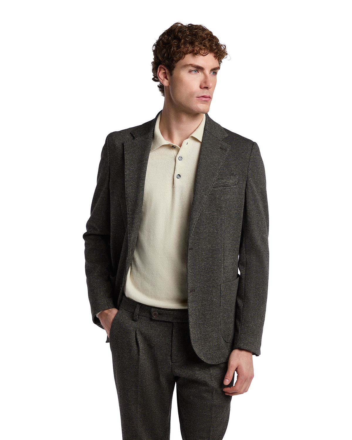 Cortina dark houndstooth jacket