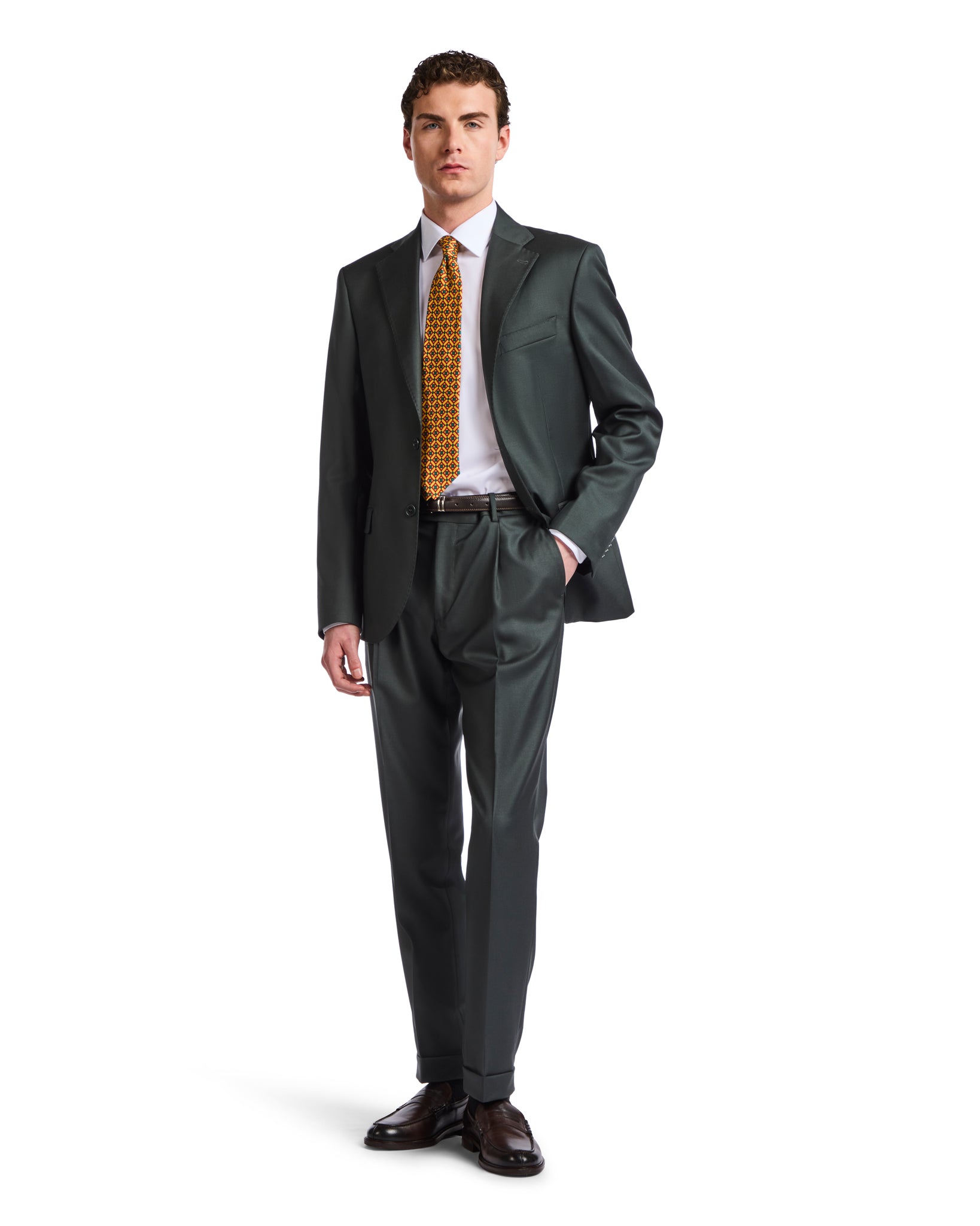 Traje Perennial de lana Barberis Canonico militar
