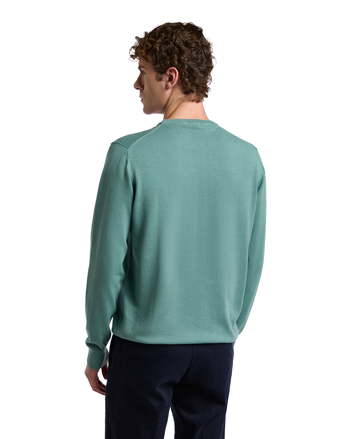 Maglioncino Ugo in cotone verde