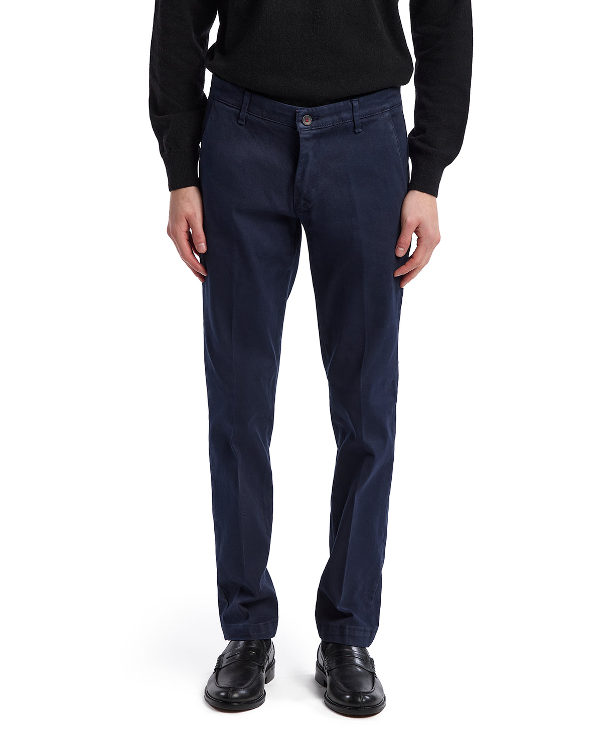 Pantalone Jack in cotone armaturato blu