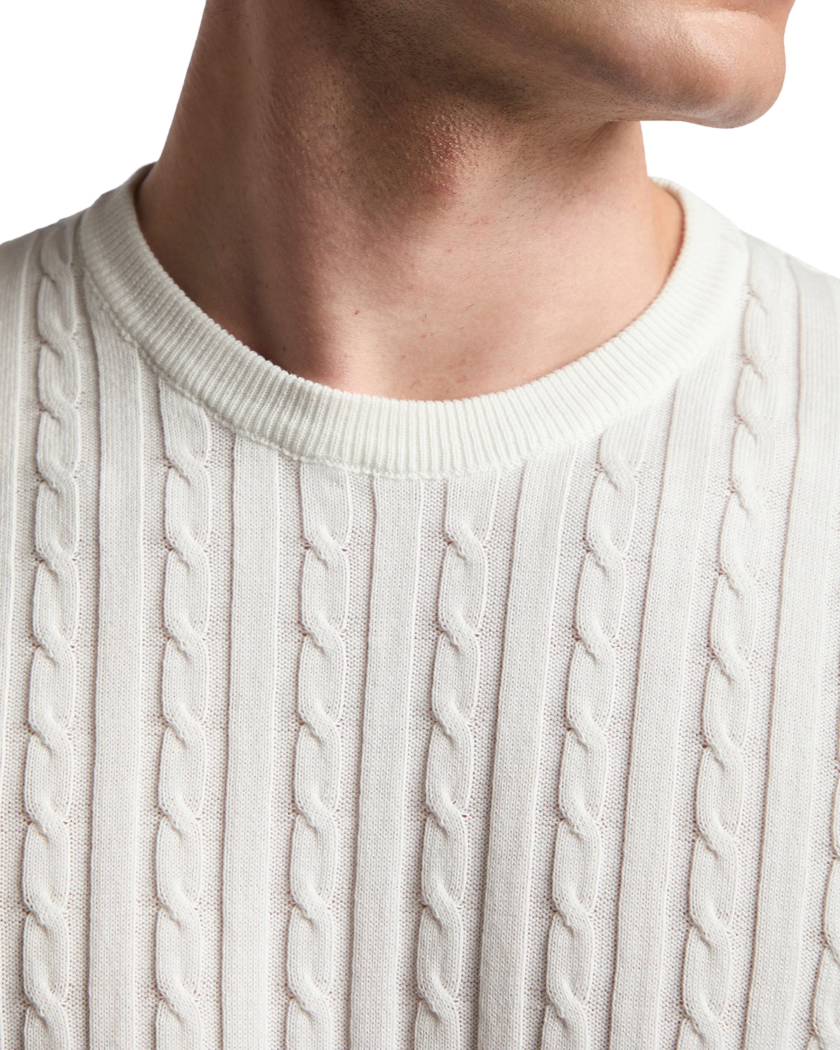 Maglione Fils in cotone panna