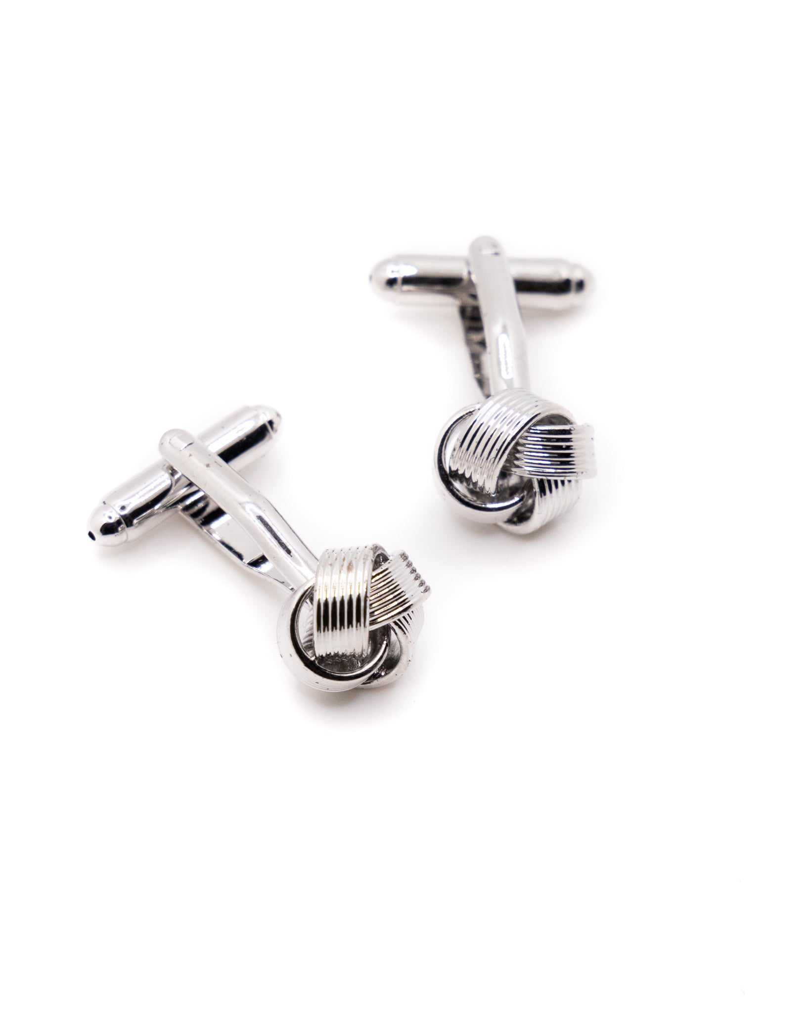 Gorizi - silver colored cufflinks