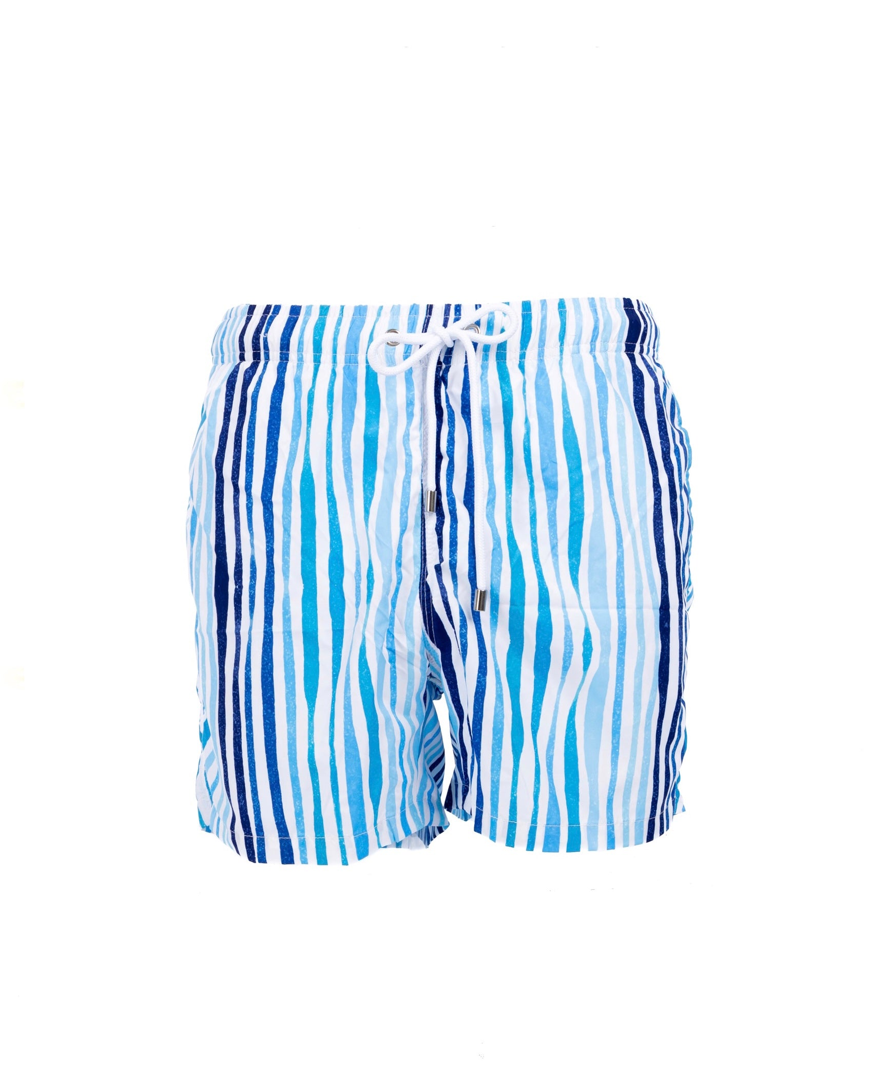 Stripe - maillot de bain bleu clair à motifs