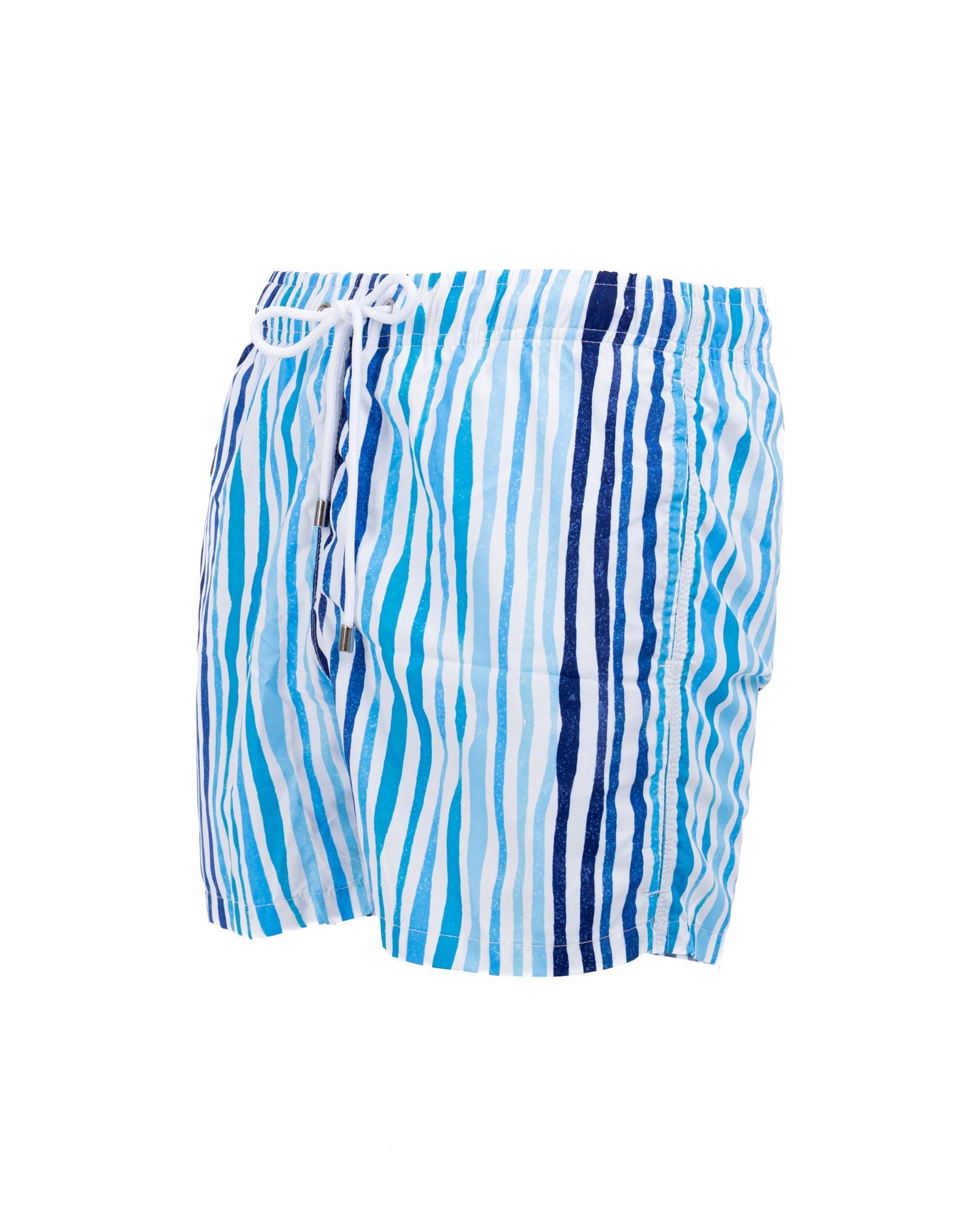 Stripe - maillot de bain bleu clair à motifs