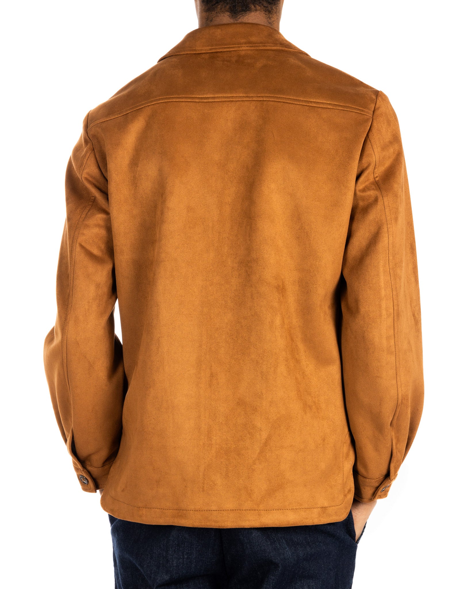 Meridion - veste en daim camel