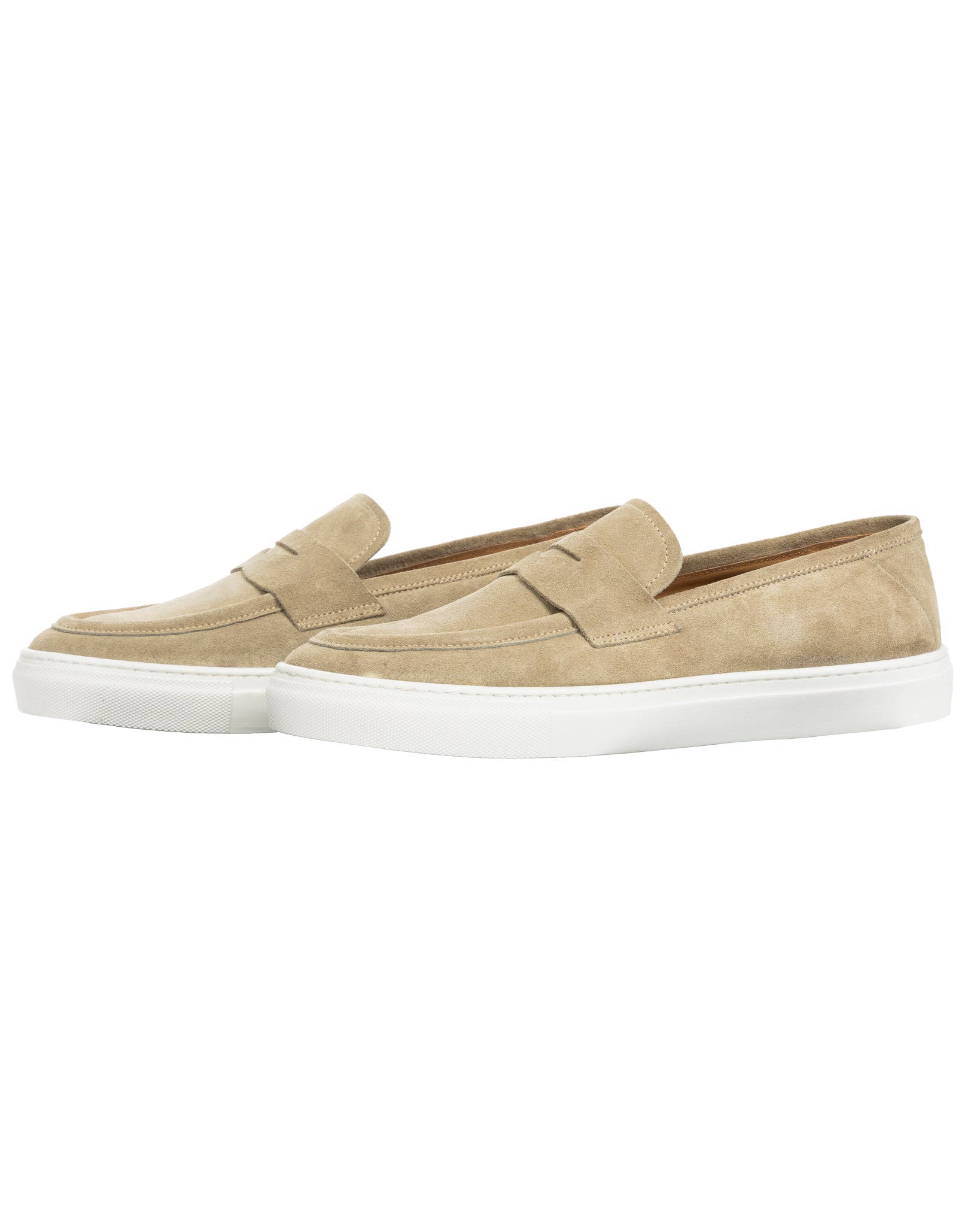 Salvador - beige suede slip-on