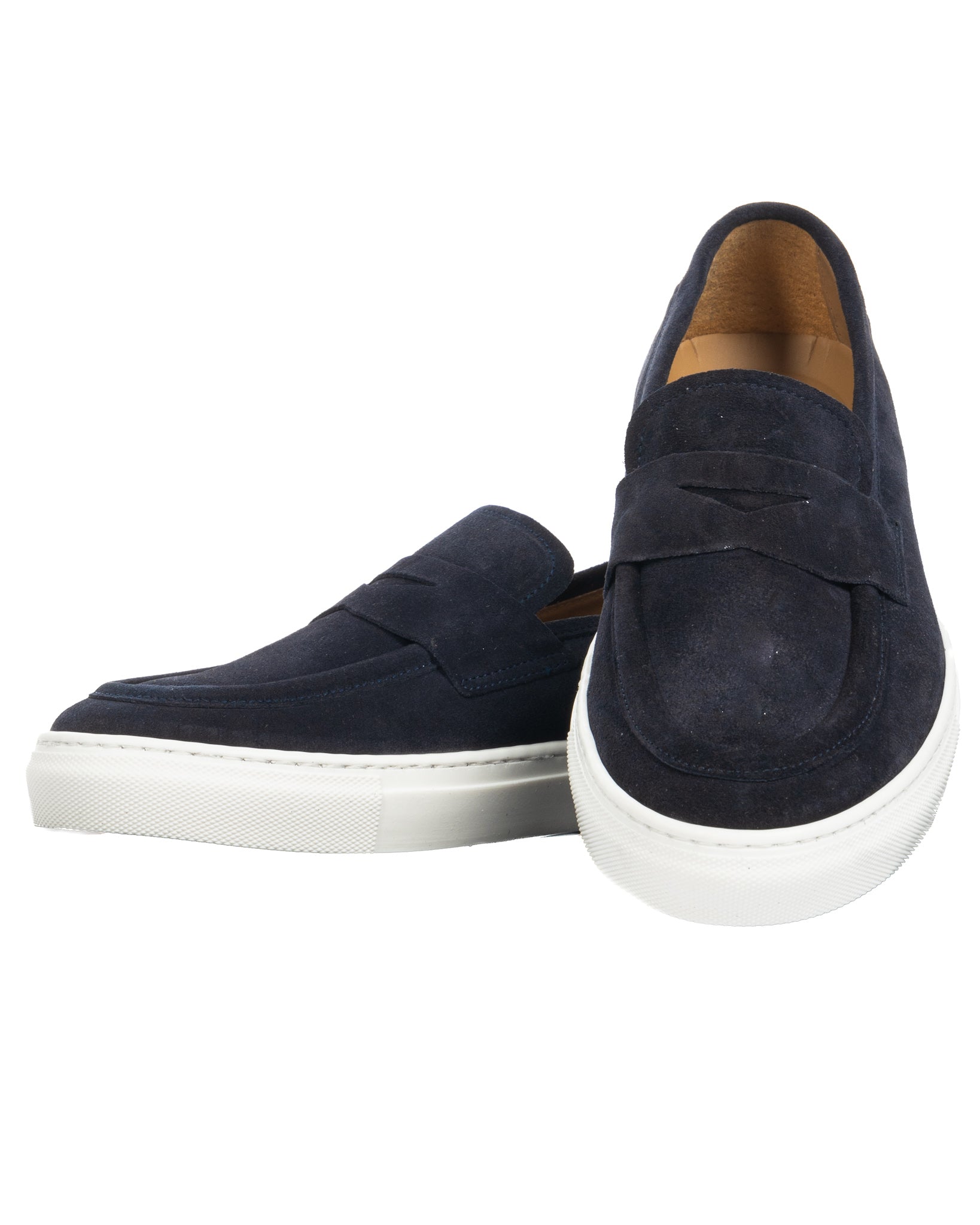 Salvador - blue suede slip-on