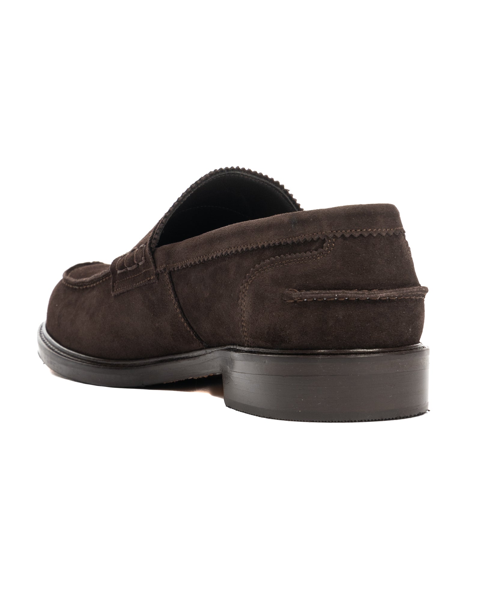 Leonardo - dark brown suede college