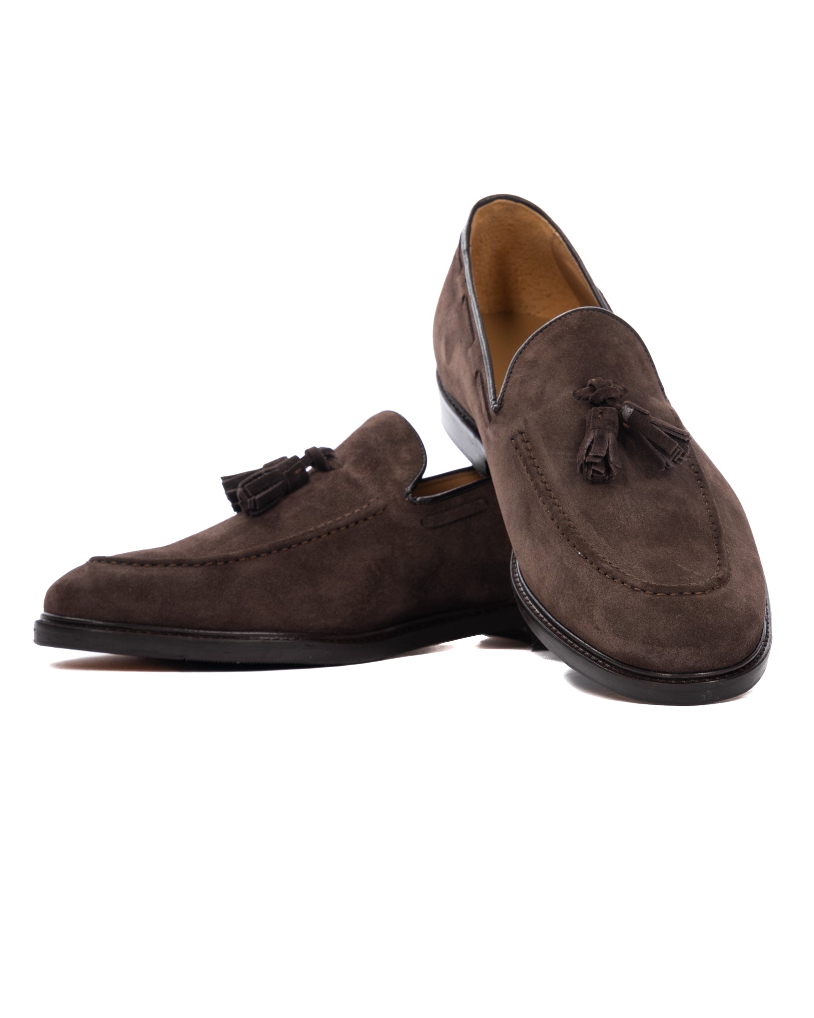 Caspar - mocassin en daim marron