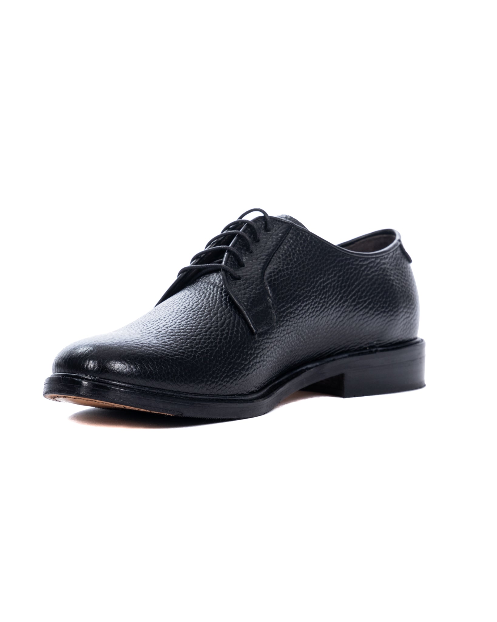 Sandro - black tumbled derby