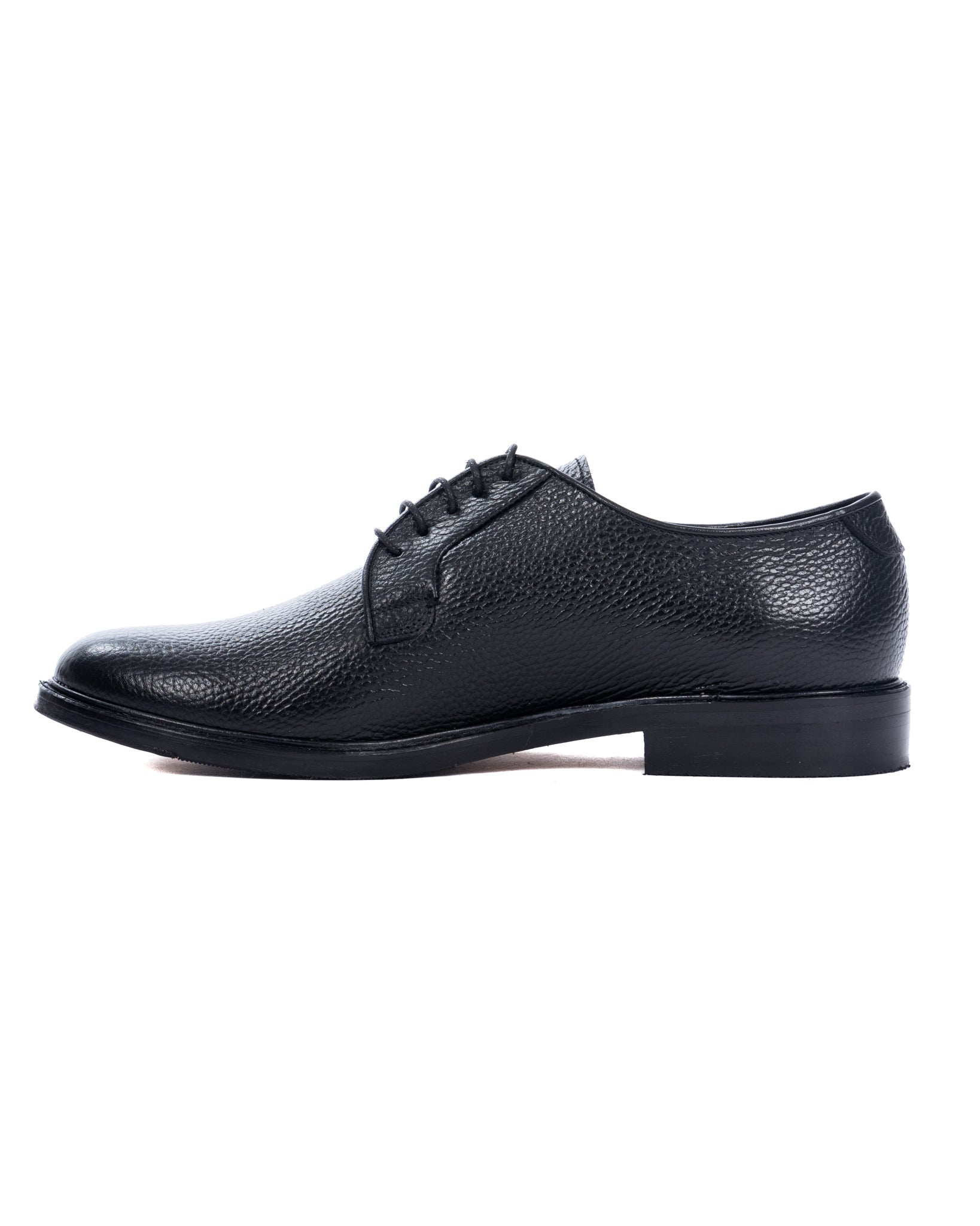 Sandro - black tumbled derby