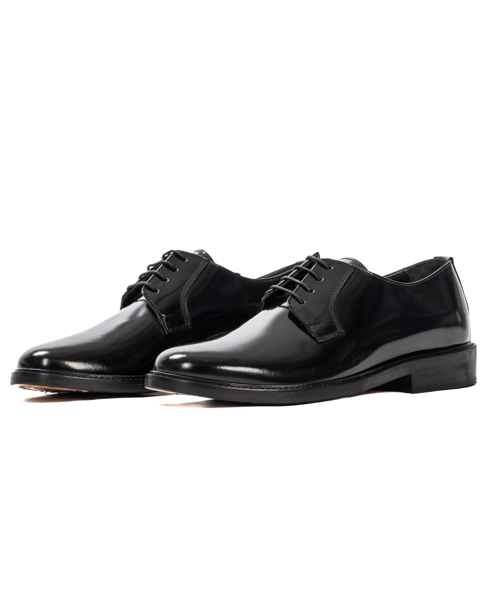 Arthur - classic shiny black derby