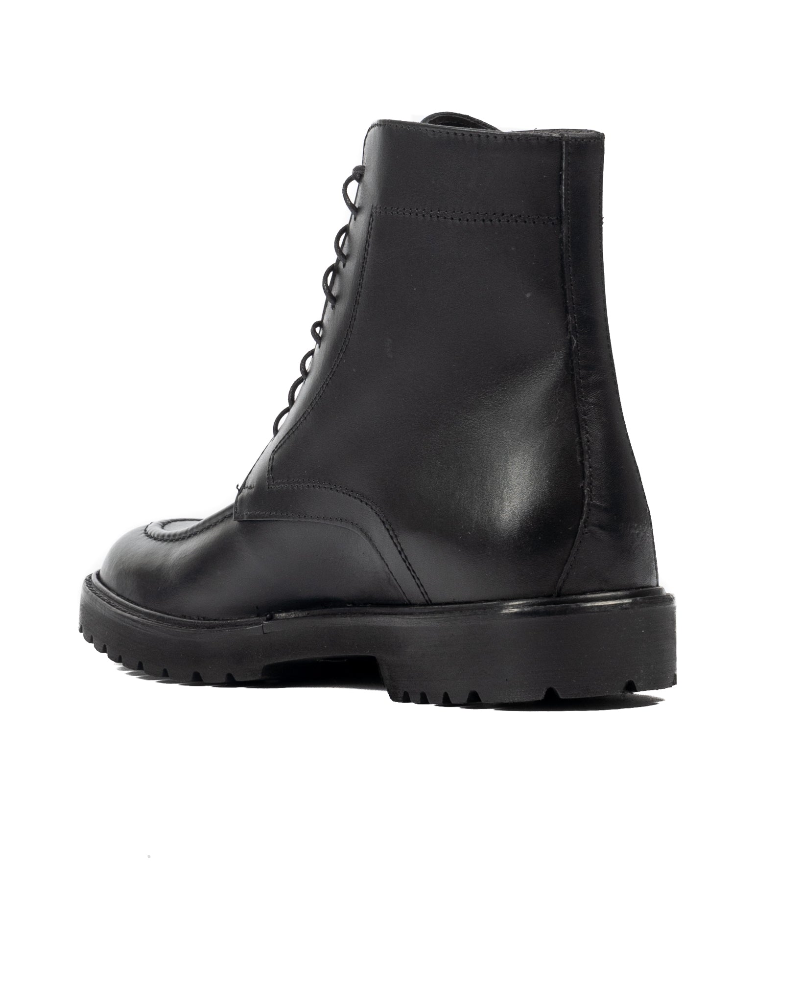 Astron - black leather boot