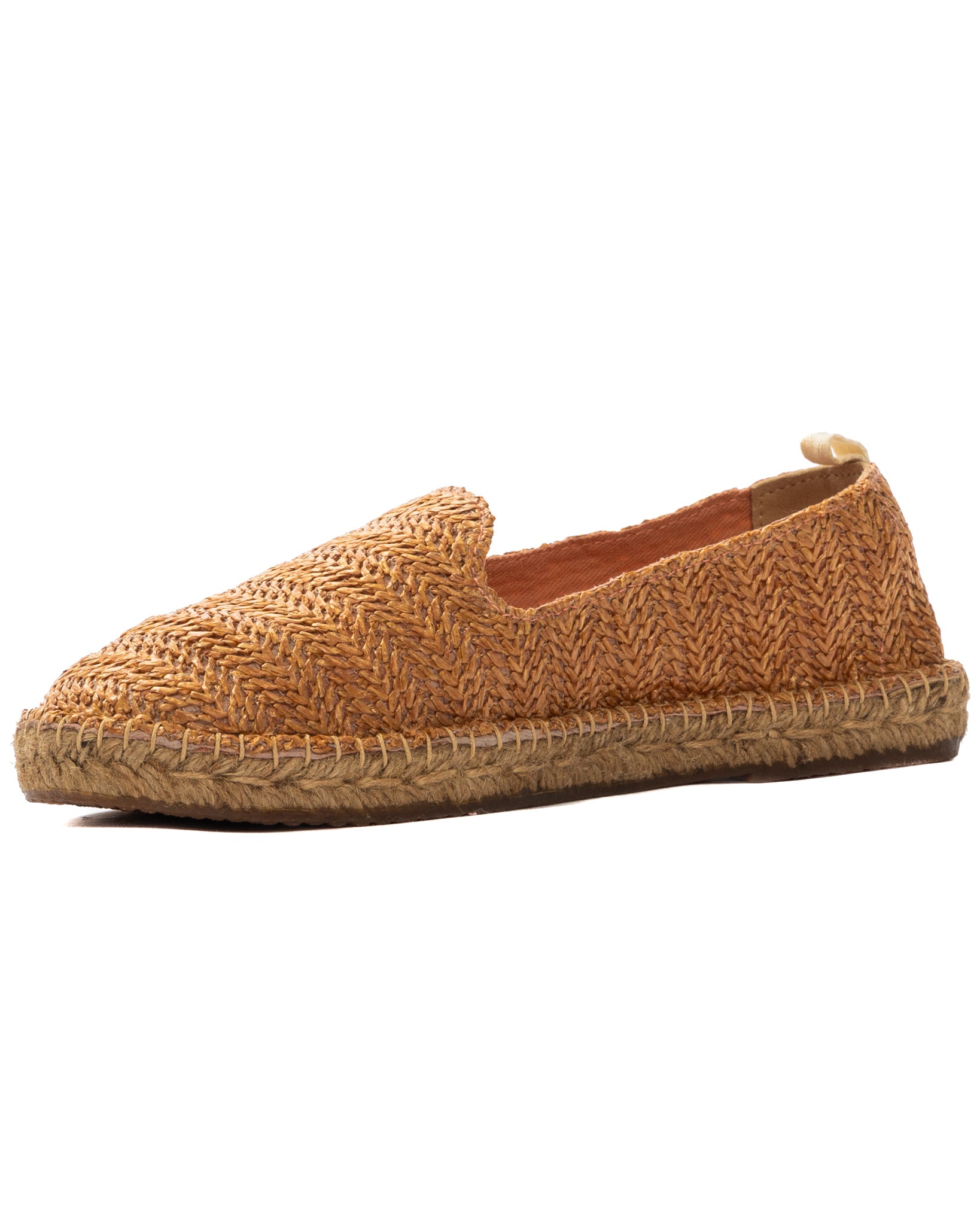 Gallipoli - espadrilles en raphia brique