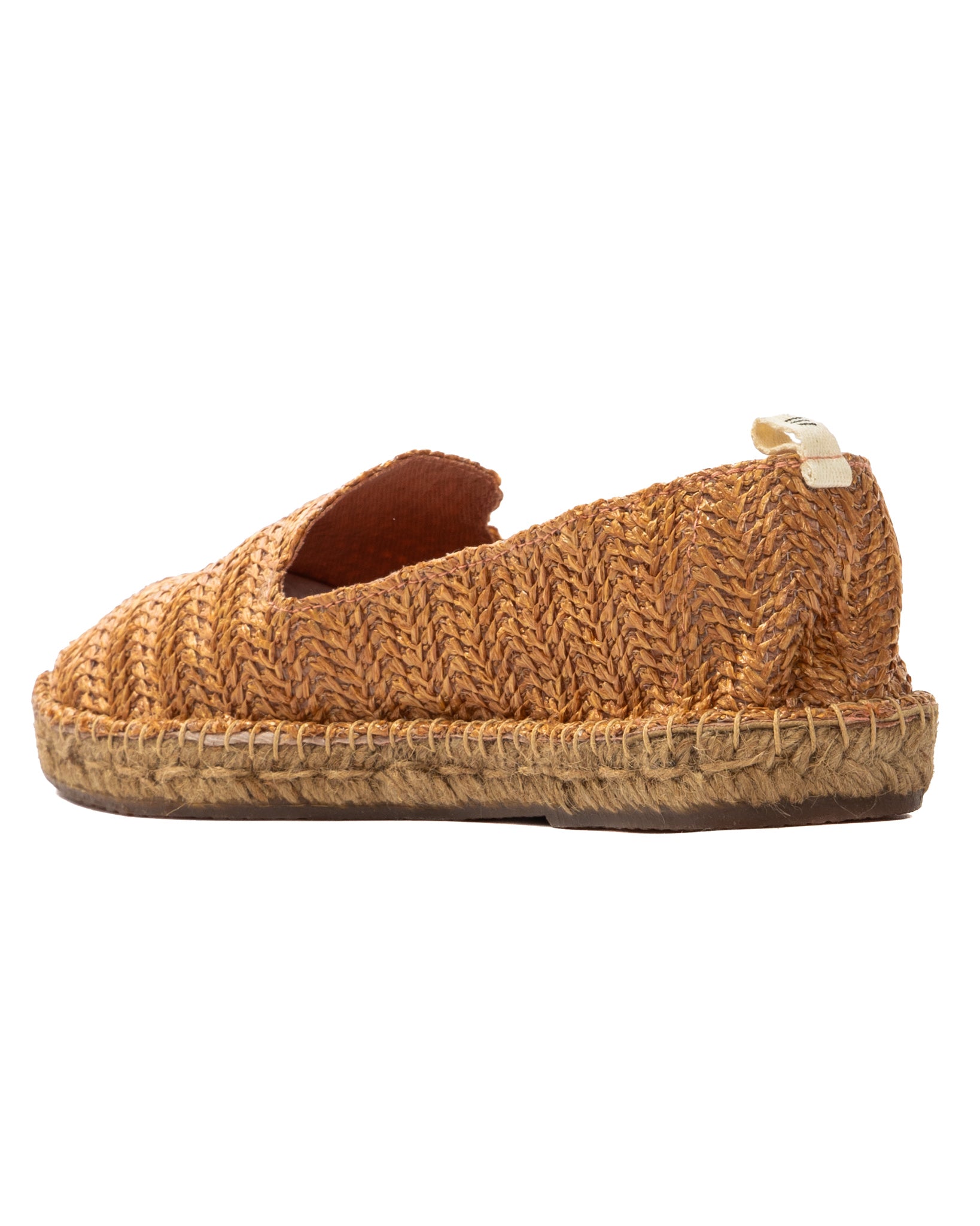 Gallipoli - brick raffia espadrilles