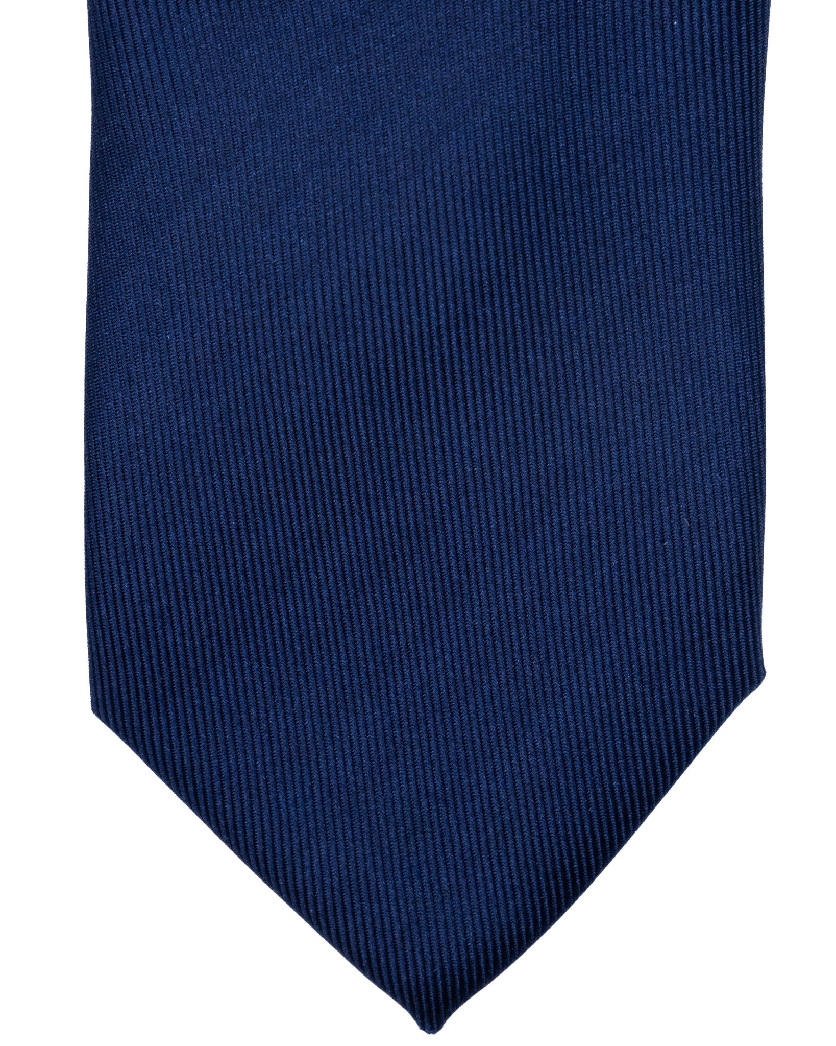 Tie - in blue woven silk