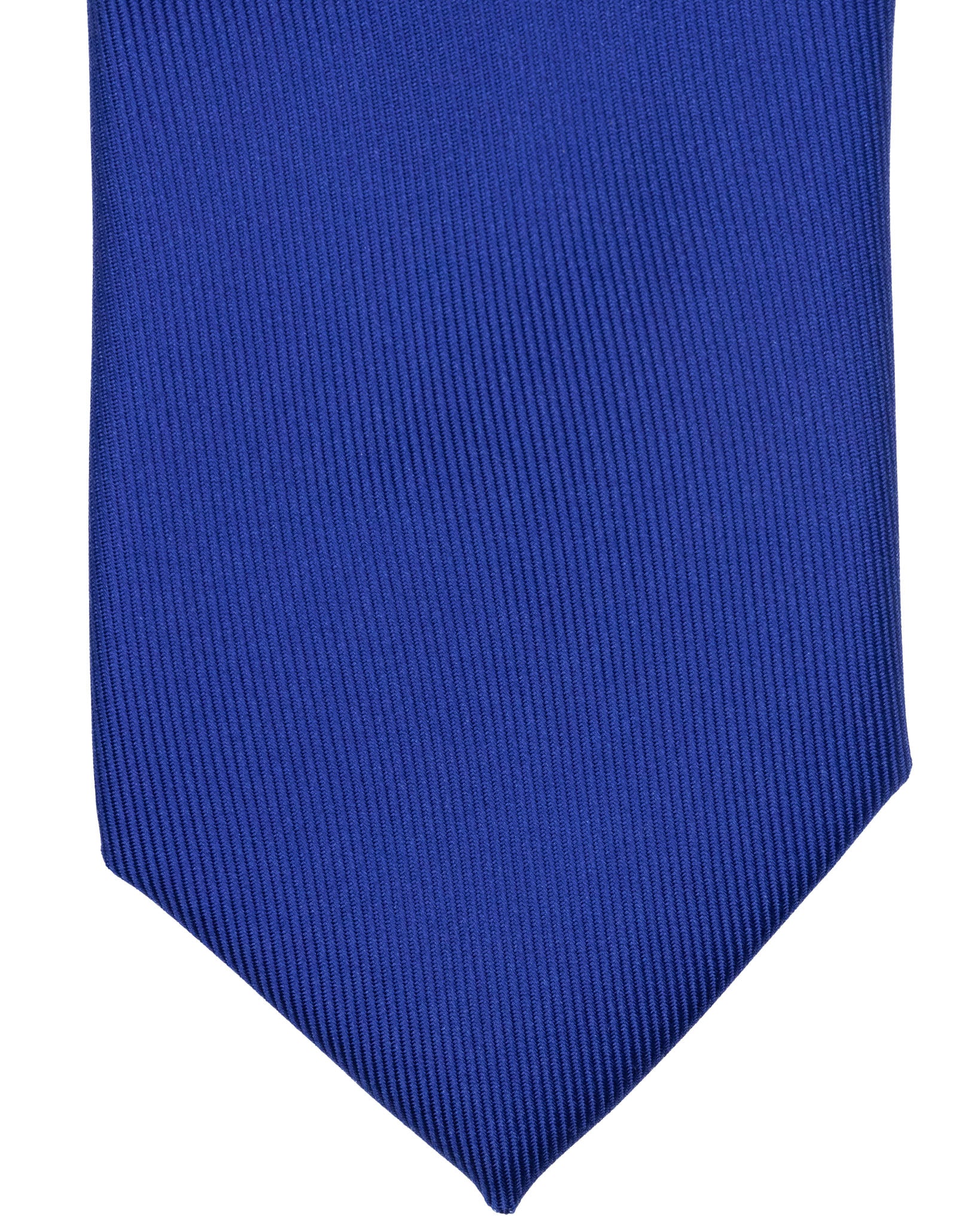 Tie - in blue woven silk