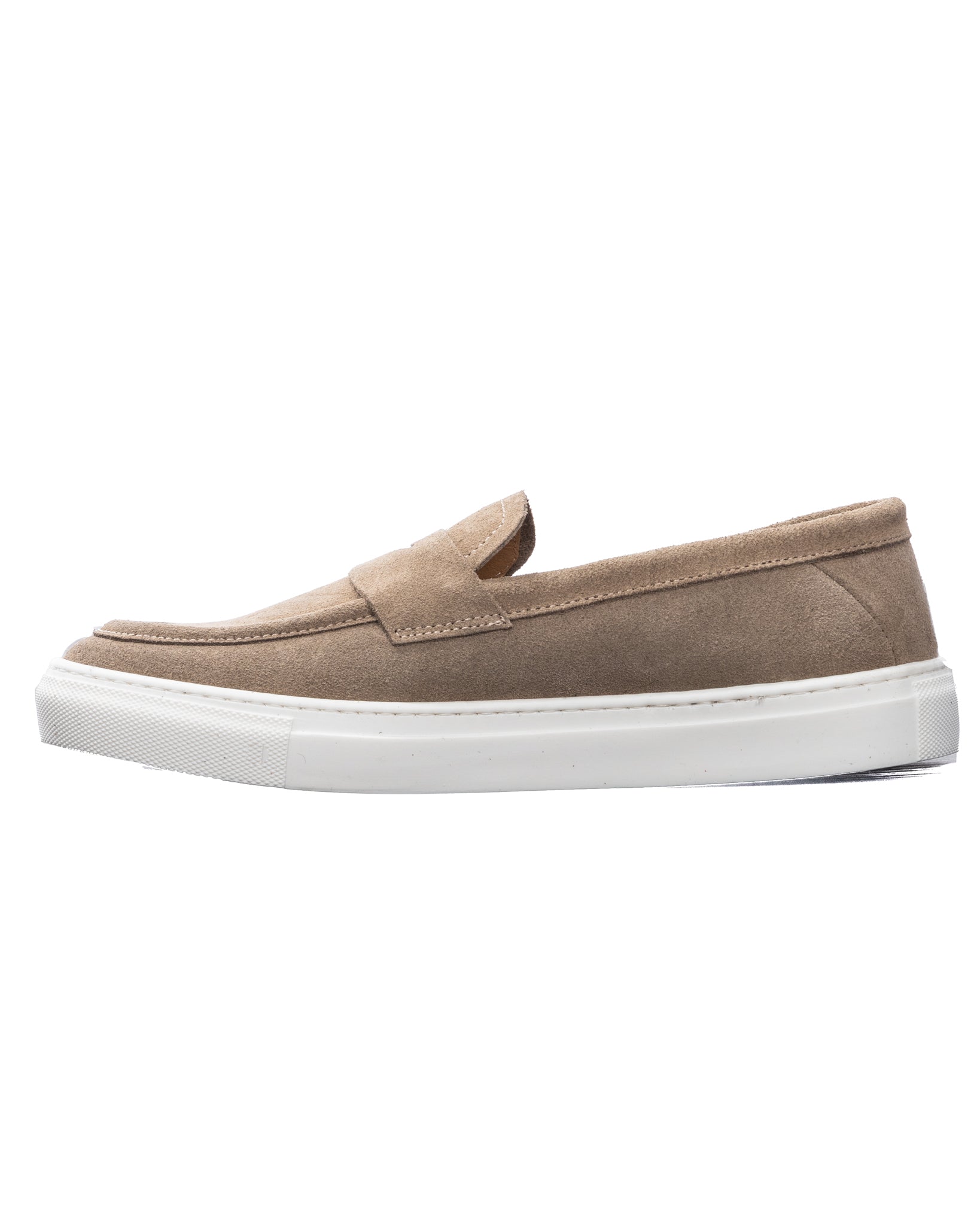 Salvador - tobacco suede slip-on