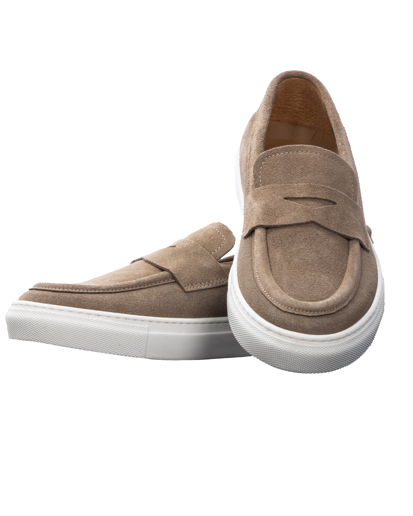 Salvador - tobacco suede slip-on