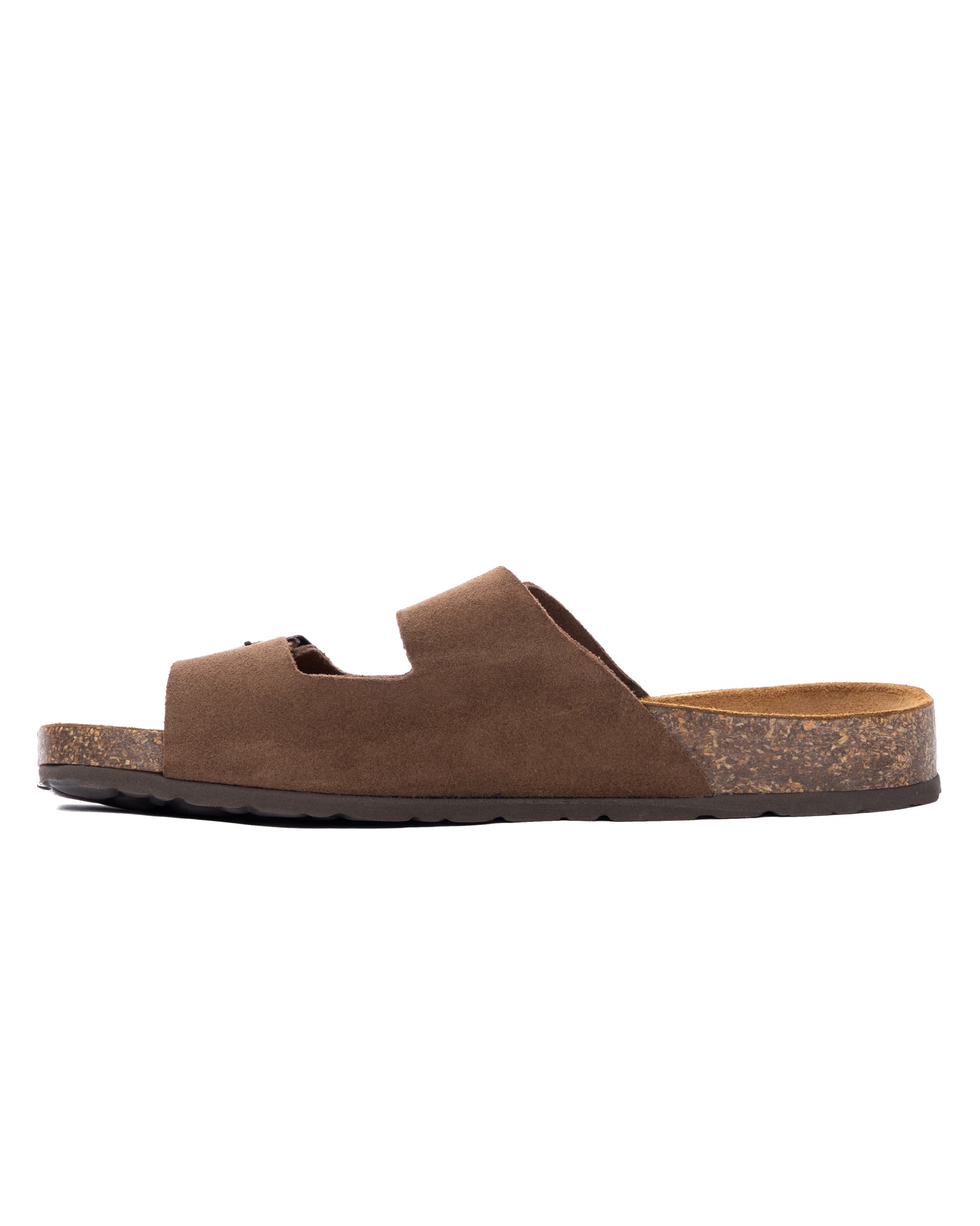 Lapo - chaussons en daim marron foncé