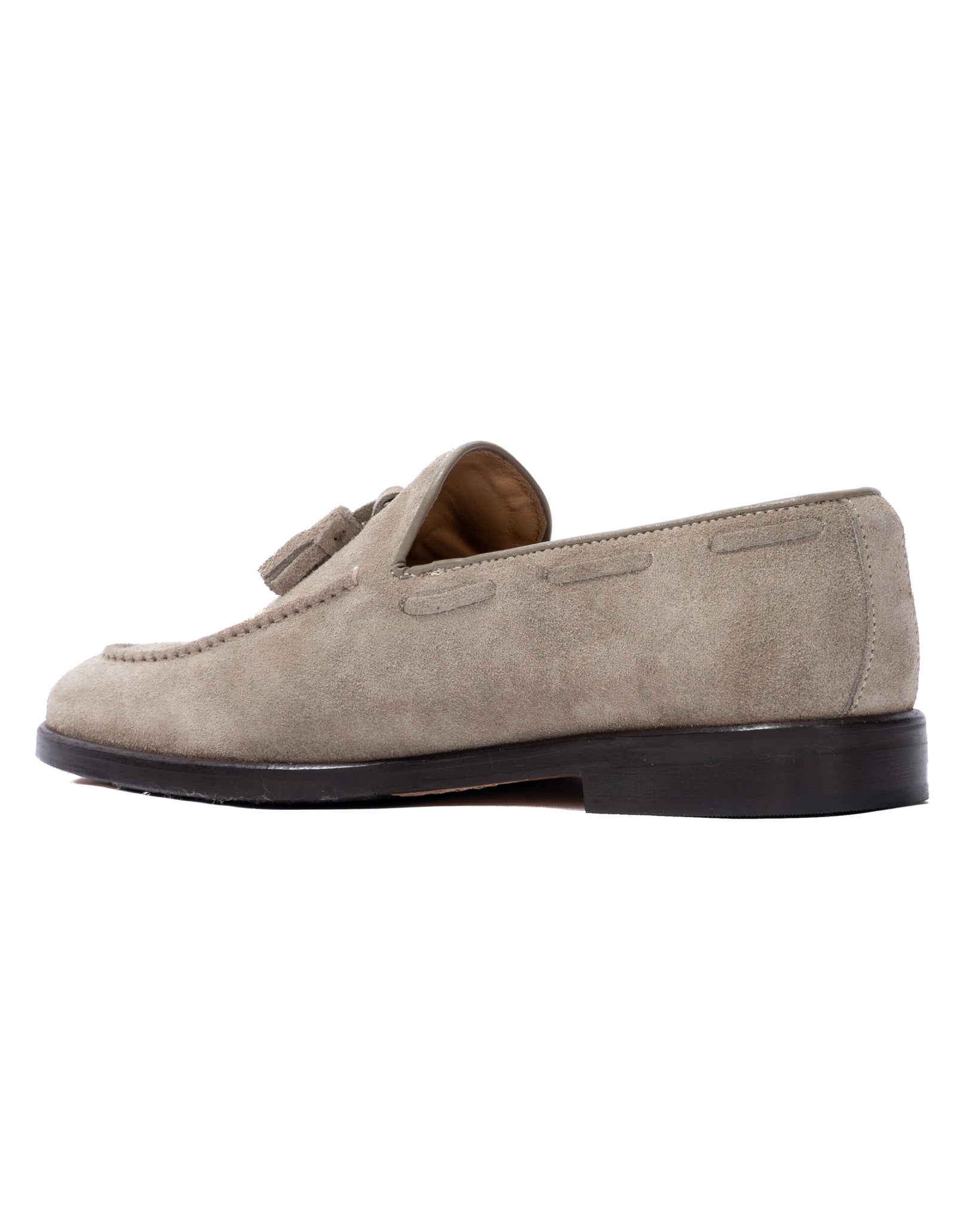 Caspar - mocassino scamosciato beige