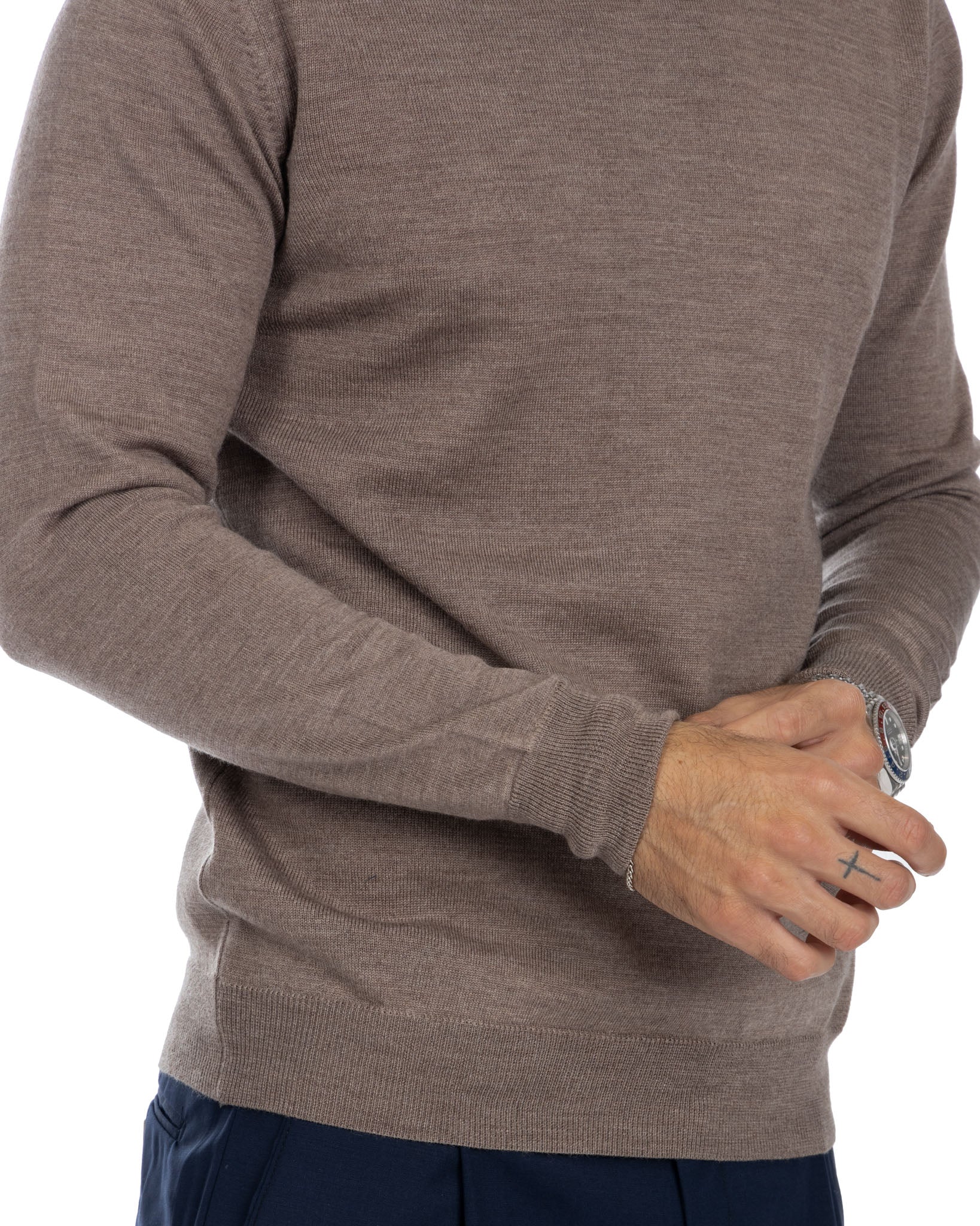 Furore - beige merino wool sweater