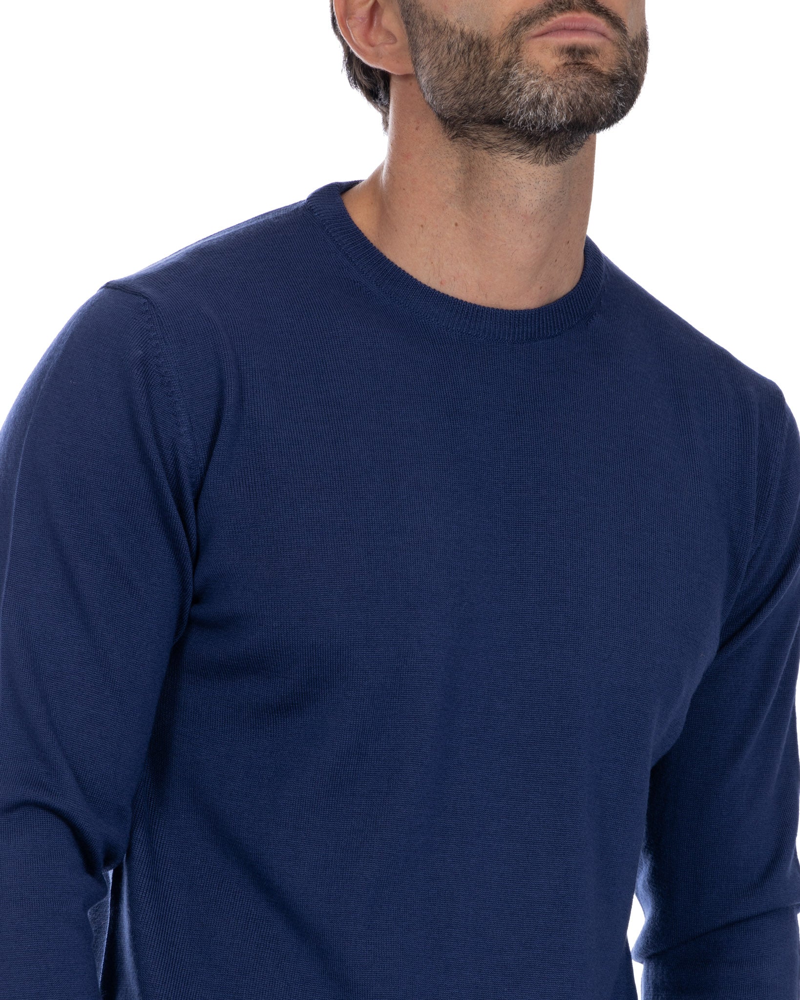 Furore - denim merino wool sweater