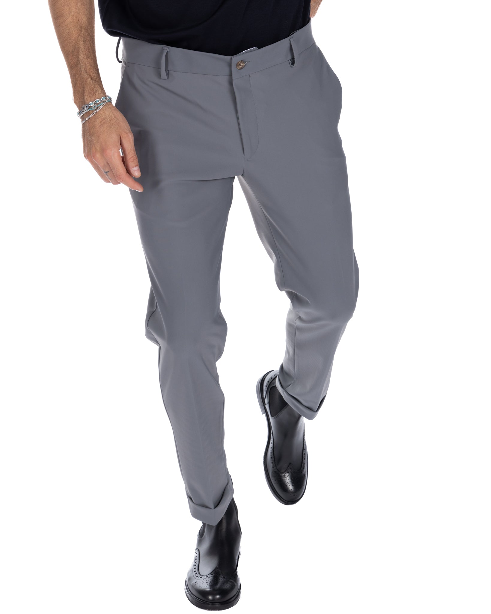 Olten - pantalon technique anthracite