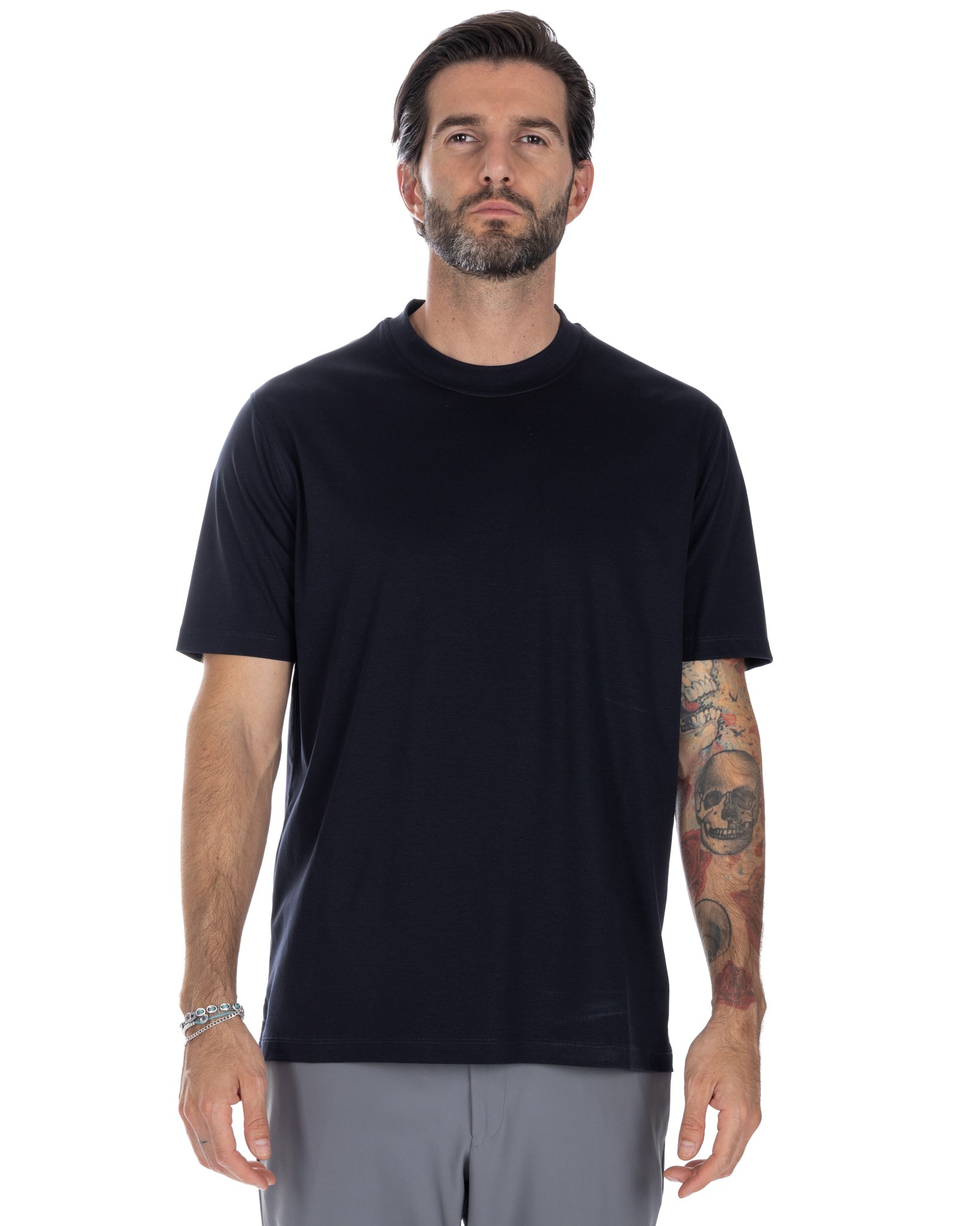 Delf - black cotton t-shirt