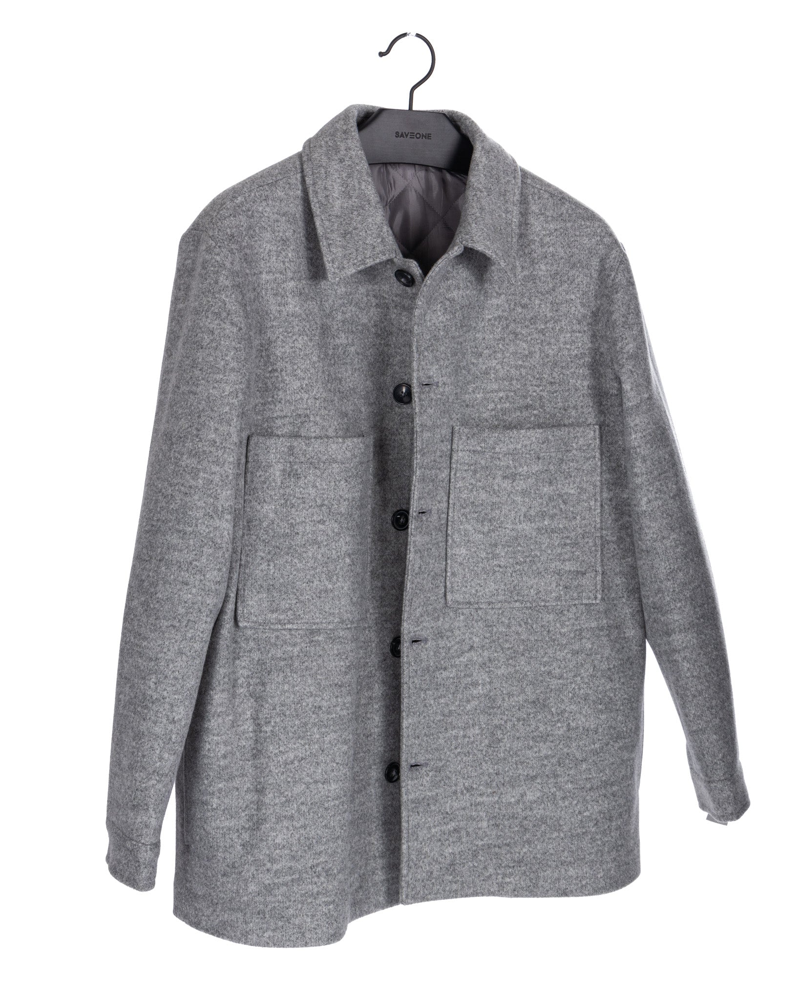 Gervais - casacca oversize grigio